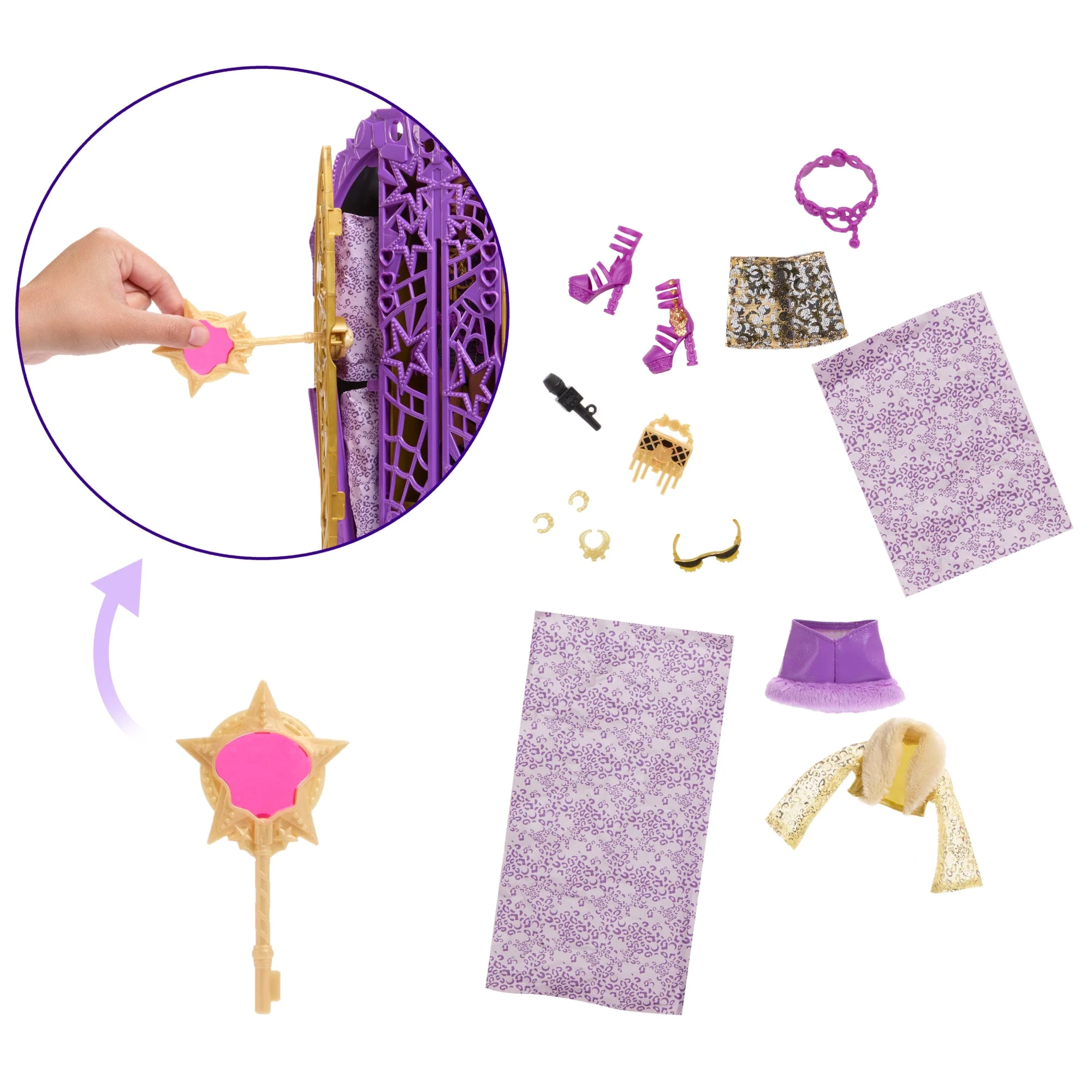 Monster High-Monstrueux Secrets Clawdeen Wolf-Coffret - Image 3