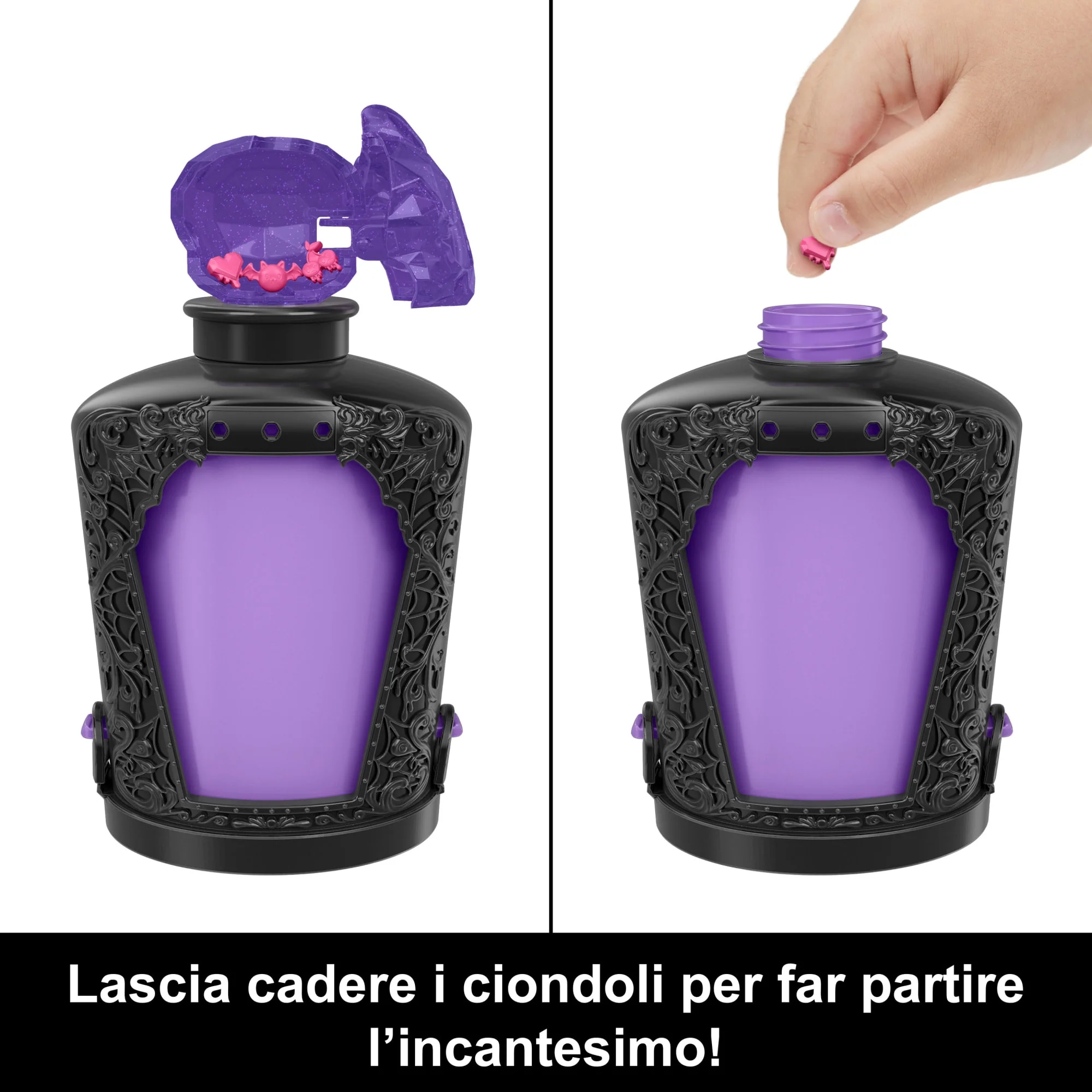 Monster High Potions Mini Bambole, Personaggi A Sorpresa Con Effetto Cambia Colore Con L'Acqua (I Personaggi Possono Variare) - Image 3