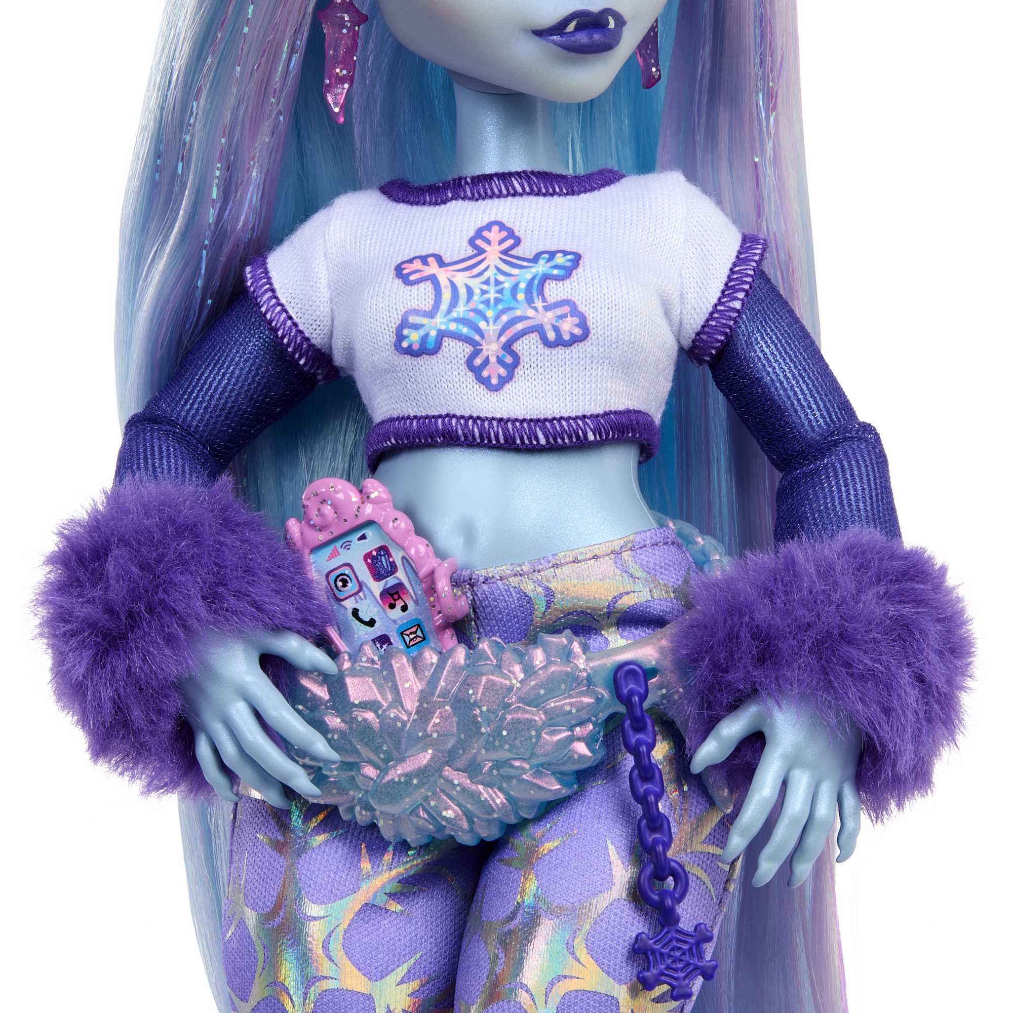 Monster High-Poupée Abbey Bominable-Poupée Mode Yéti Et Accessoires - Image 4
