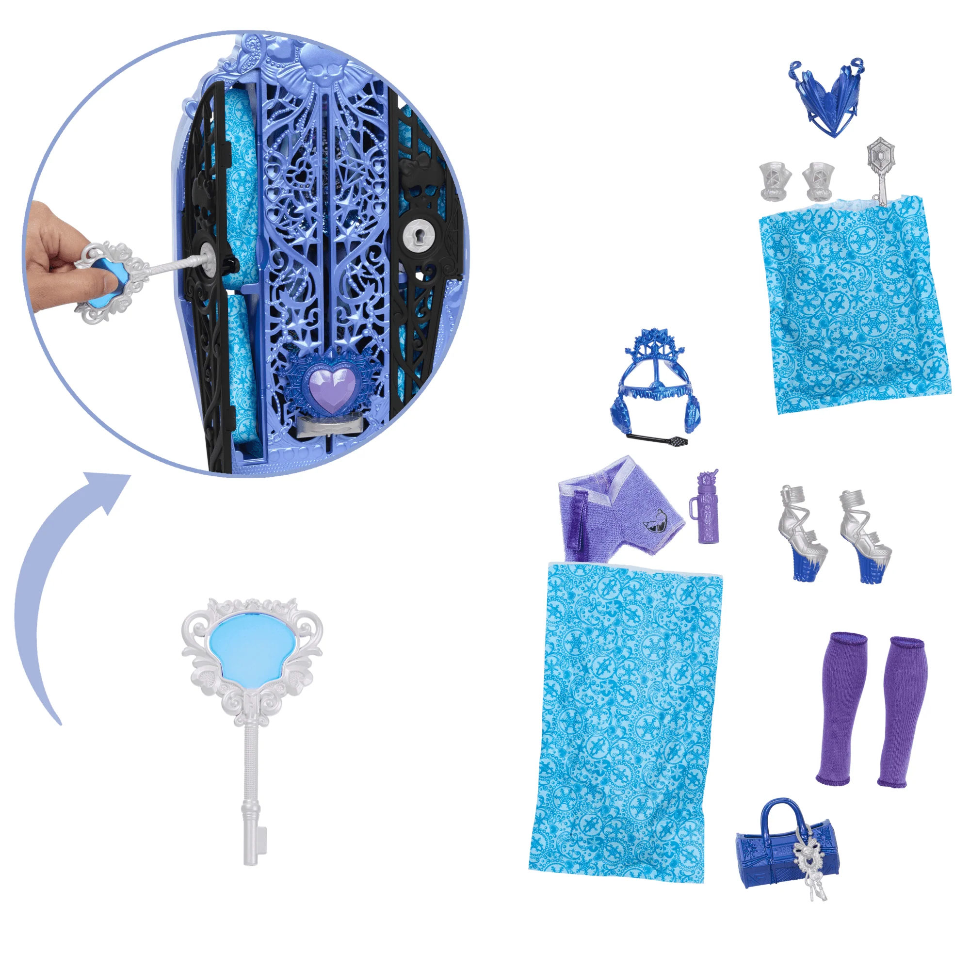 Monster High-Monstrueux Secrets Abbey Bominable-Coffret - Image 4