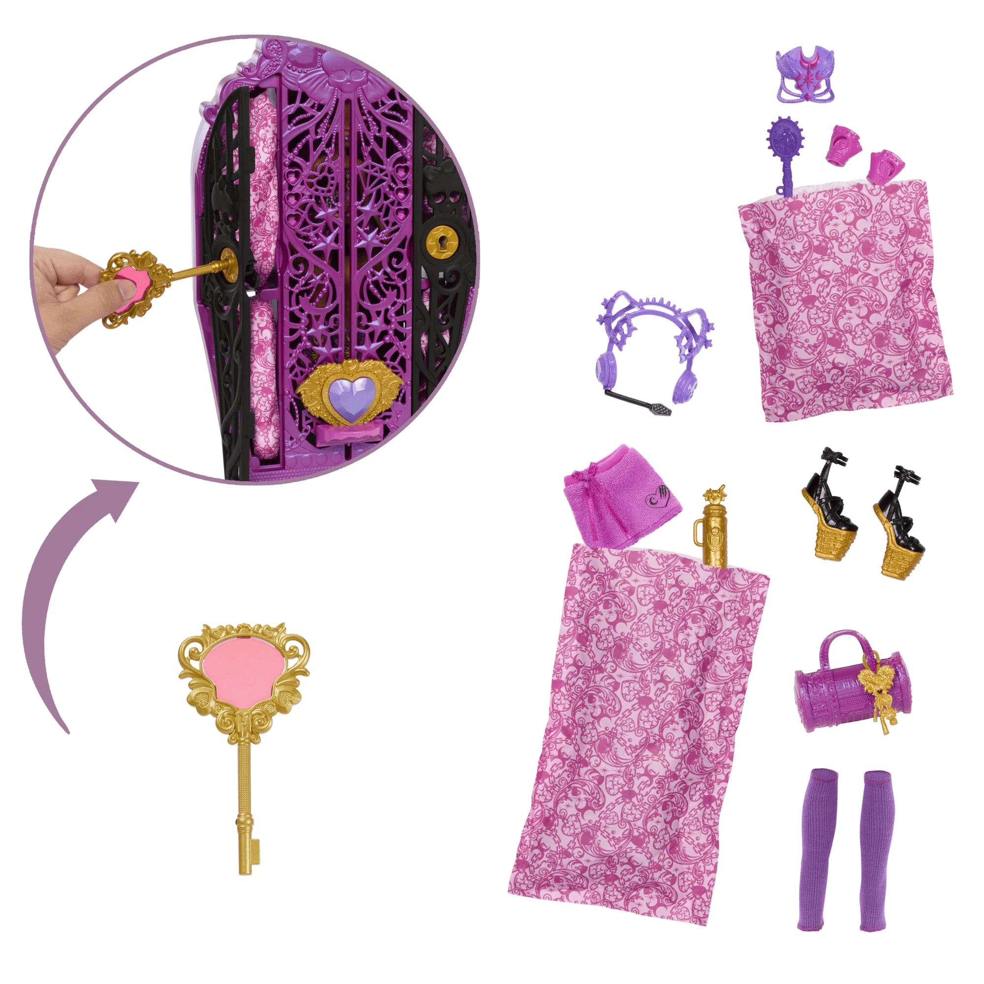Monster High-Monstrueux Secrets Clawdeen Wolf-Coffret - Image 4