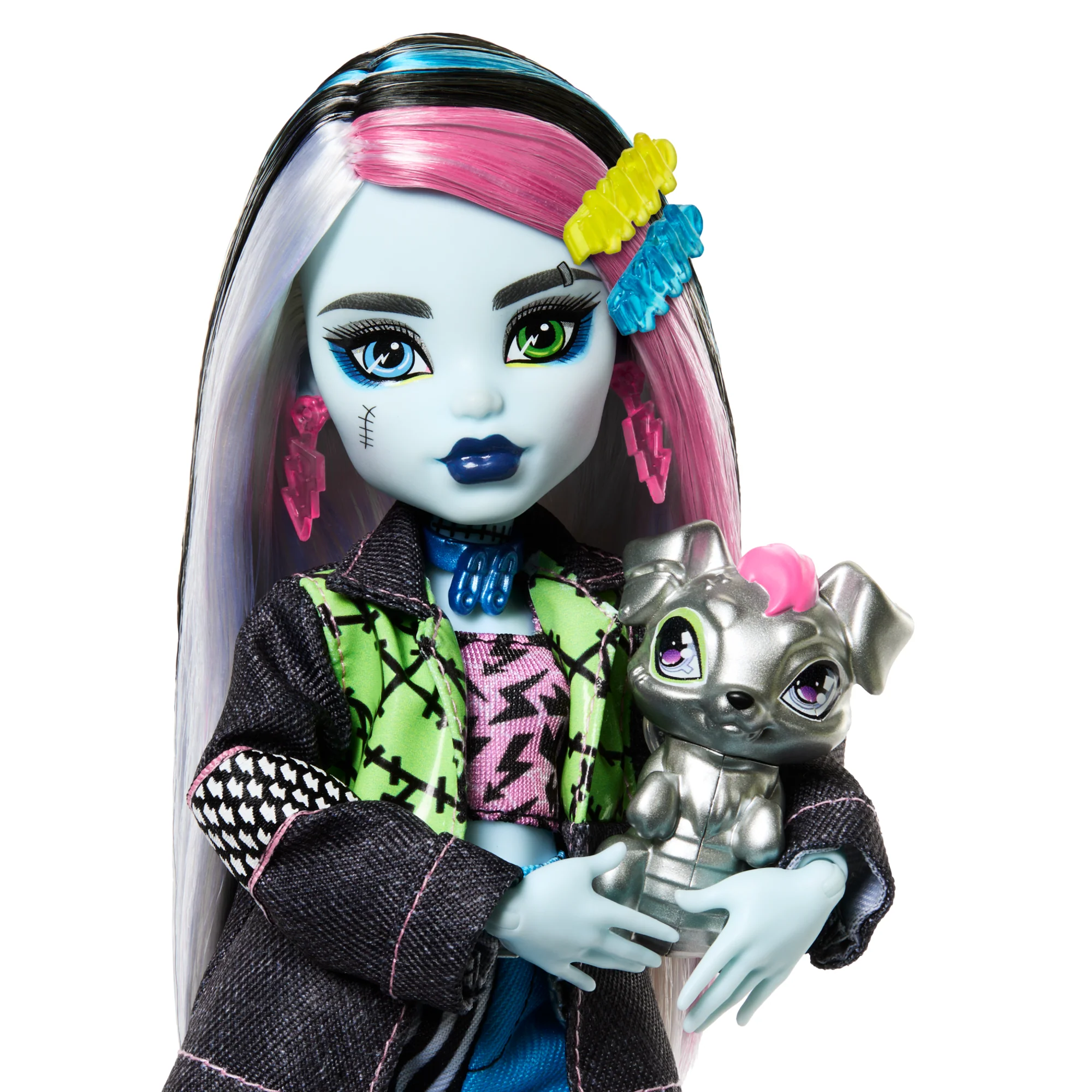 Monster High-Poupée Frankie Stein-Poupée Avec Animal Et Accessoires - Image 3
