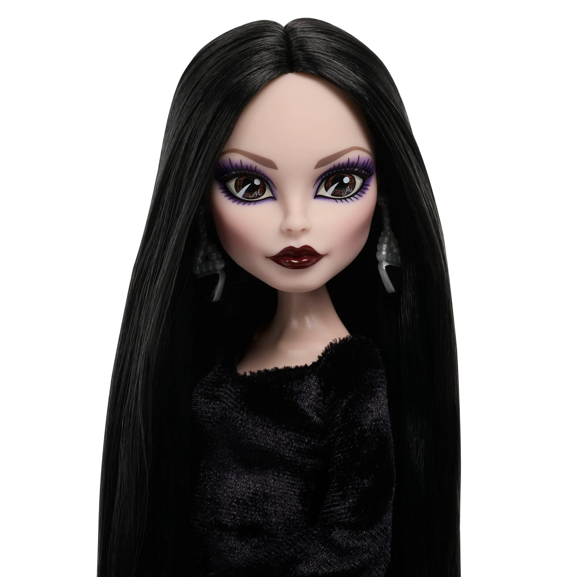 Monster High-Poupée Morticia Addams-Avec Robe De Velours Noir - Image 2