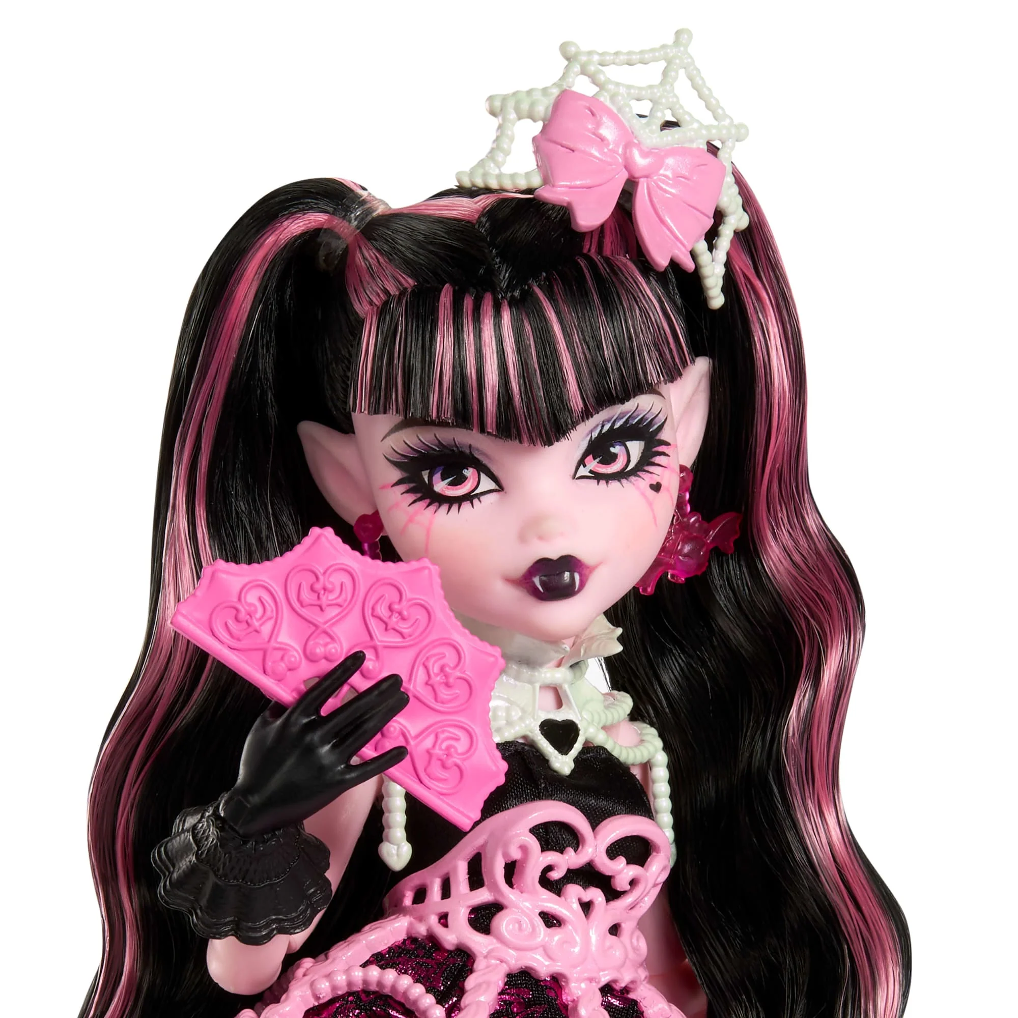 Monster High Scary Sweet Birthday Draculaura-Puppe Im Partykleid Mit Ballon Und Geschenk - Image 5