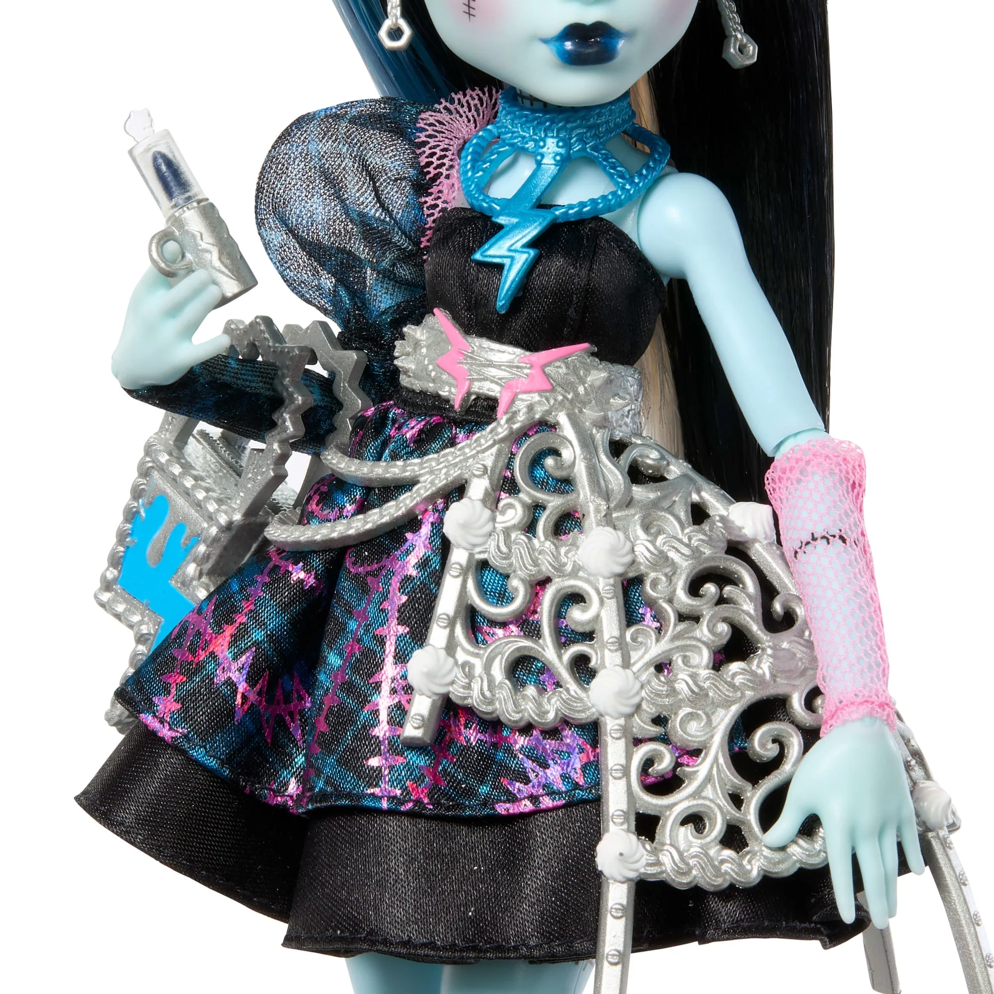 Monster High Scary Sweet Birthday Κούκλα Φράνκι Με Φόρεμα, Μπαλόνι & Δώρο - Image 3