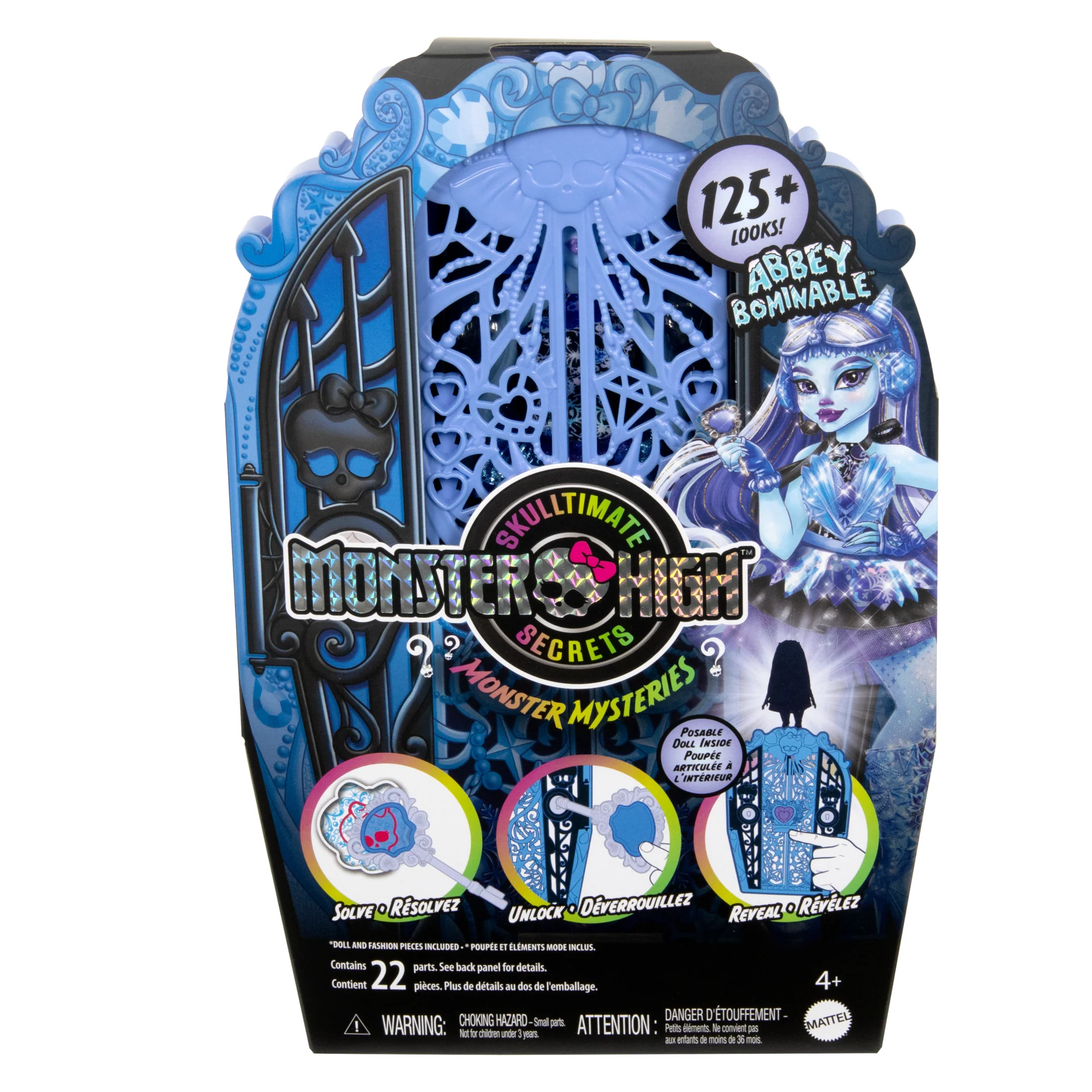 Monster High Segreti Da Brivido Misteri Mostruosi Playset, Abbey Bominable Bambola Con Oltre 19 Sorprese - Image 6