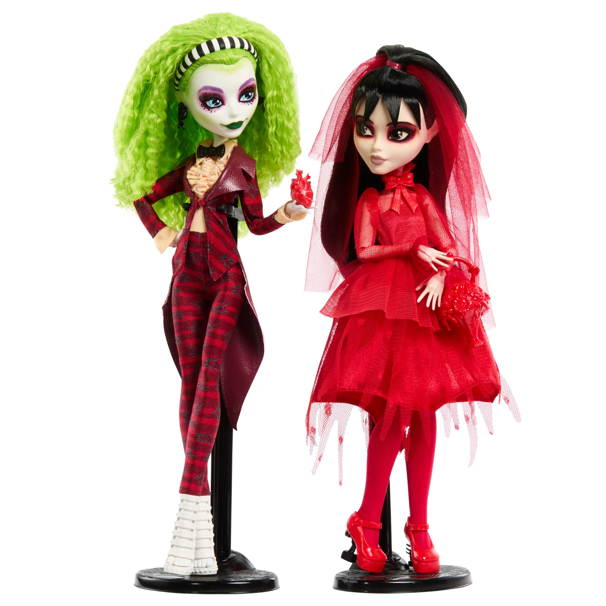 Pack De 2 Muñecos Coleccionables De Bitelchús Y Lydia De Monster High Skullector, Inspirados En “Bitelchús Bitelchús” - Image 2