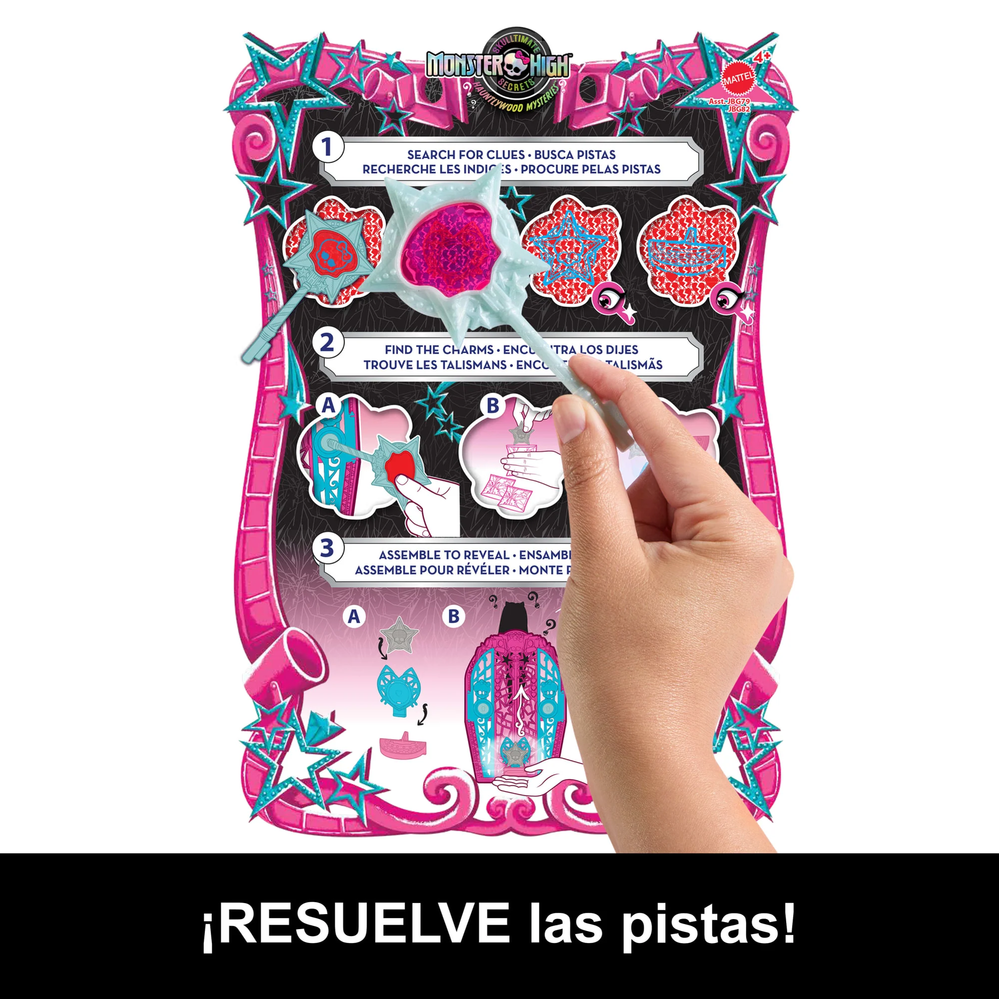 Conjunto De Juego De Catty Noir De Skulltimate Secrets Hauntlywood Mysteries De Monster High, Muñeca Con Más De 19 Sorpresas - Image 3