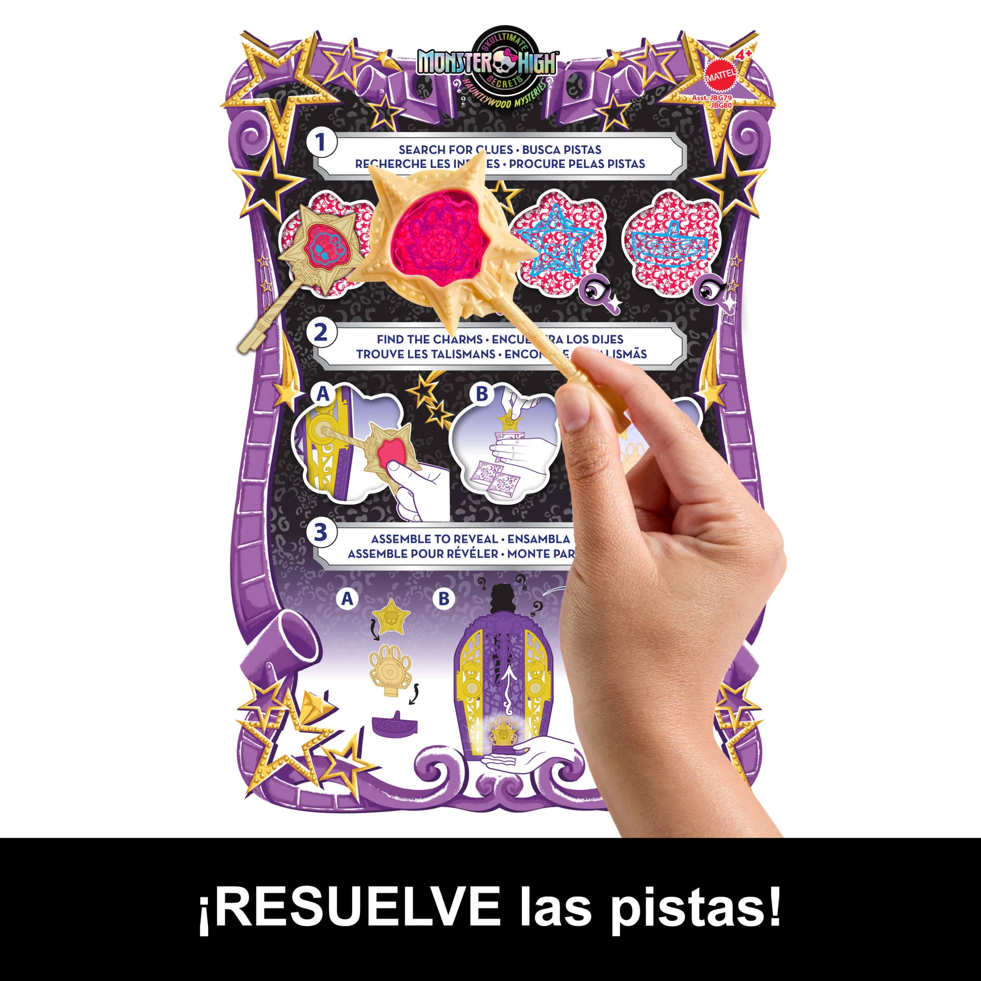Conjunto De Juego De Clawdeen Wolf De Skulltimate Secrets Hauntlywood Mysteries De Monster High, Muñeca Con Más De 19 Sorpresas - Image 3