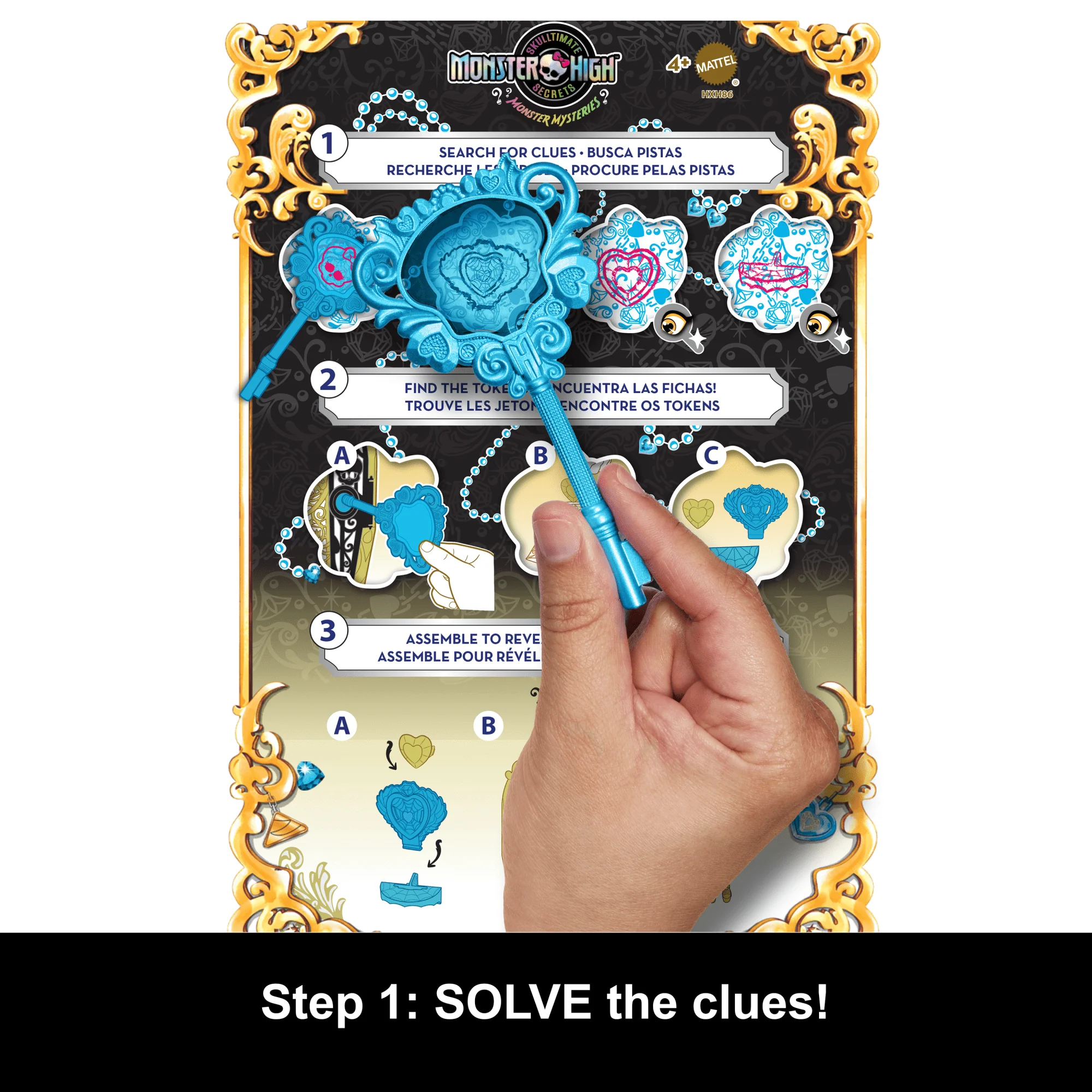 Monster High Skulltimate Secrets Monster Mysteries Playset, Cleo De Nile Doll With 19+ Surprises - Image 2