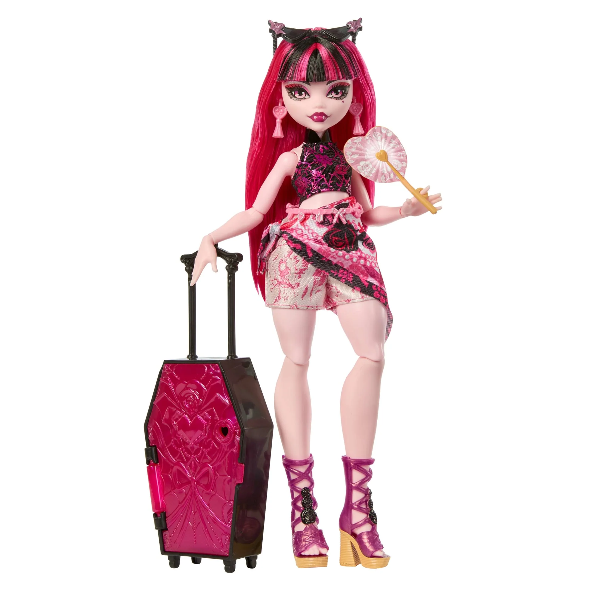 Conjunto De Juego Monster High Skulltimate Secrets Gore-Geous Oasis Con Muñeca Draculaura Y Accesorios - Image 2