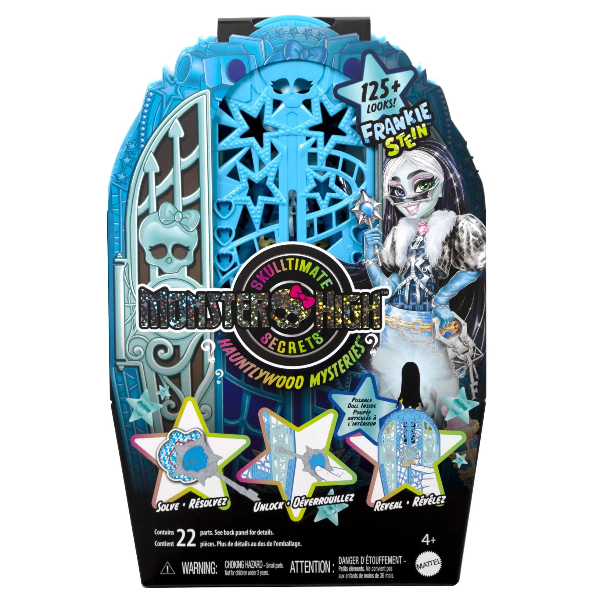 Monster High Skulltimate Secrets Hauntlywood Mysteries Κούκλα Φράνκι Με 19+ Εκπλήξεις - Image 6