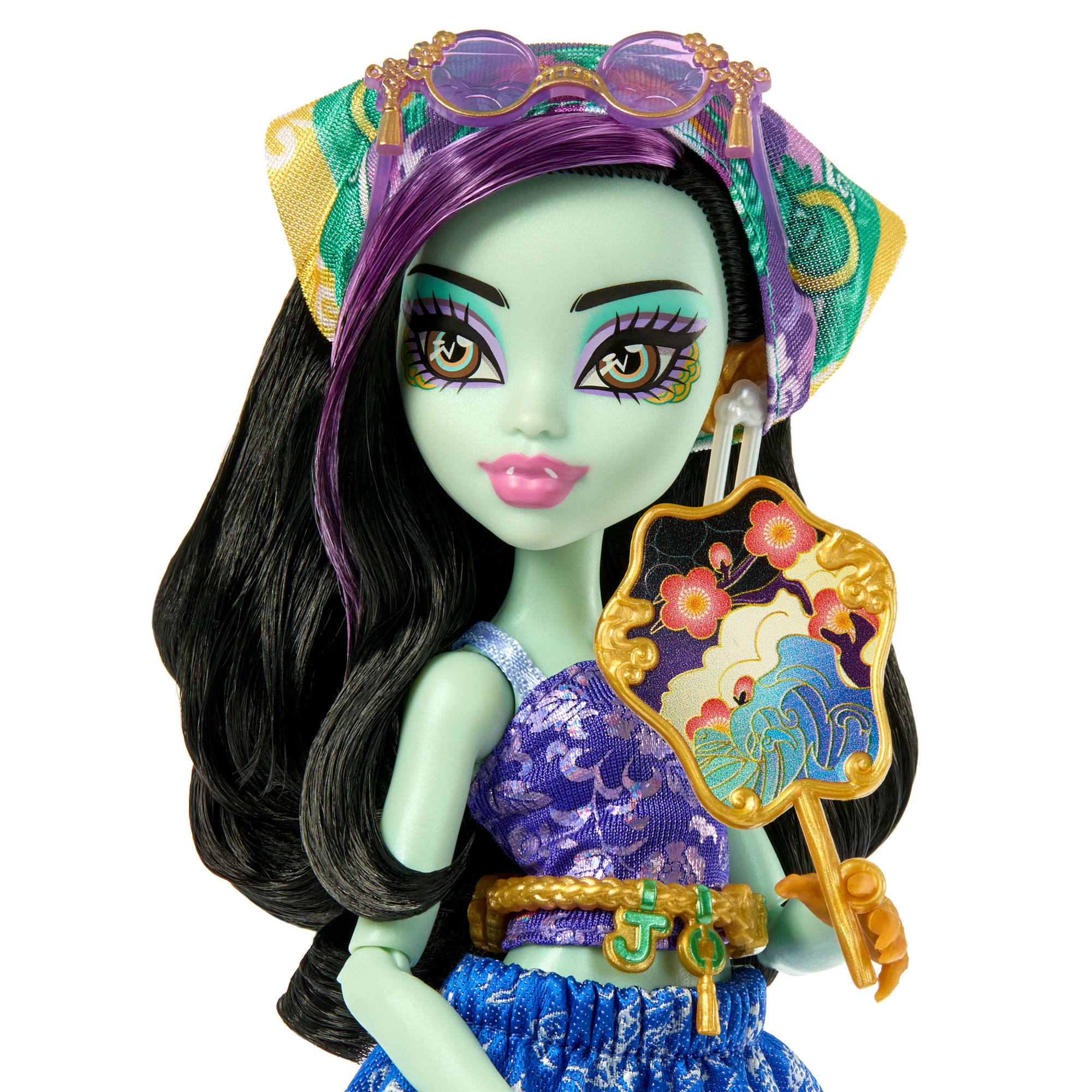 Monster High Skulltimate Secrets Gore-Geous Oasis Spielset, Jinafire Long Puppe Und Zubehörteile - Image 2