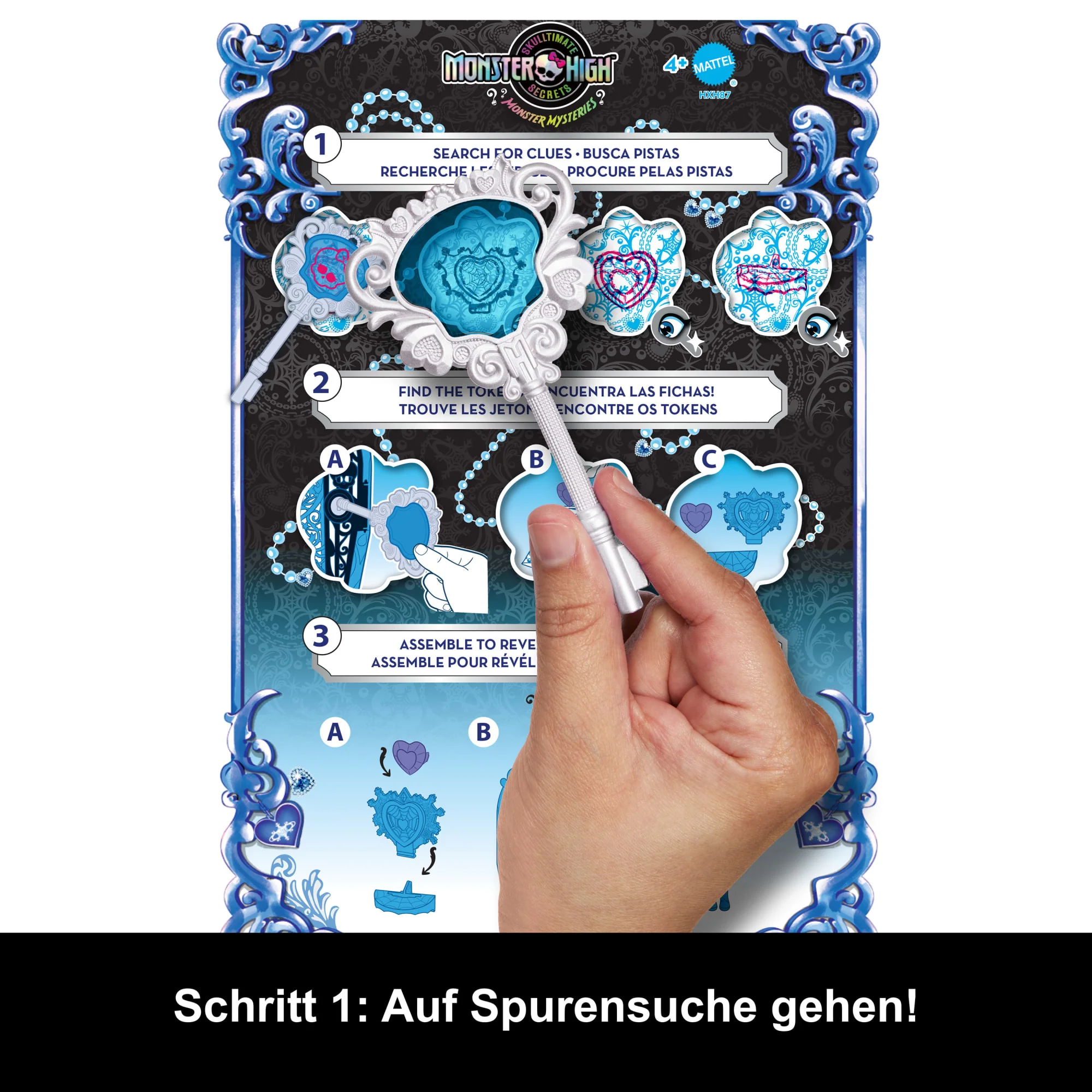 Monster High Skulltimate Secrets Monster Mysteries Spielset, Abbey Bominable Puppe Mit Mehr Als 19 Überraschungen - Image 3