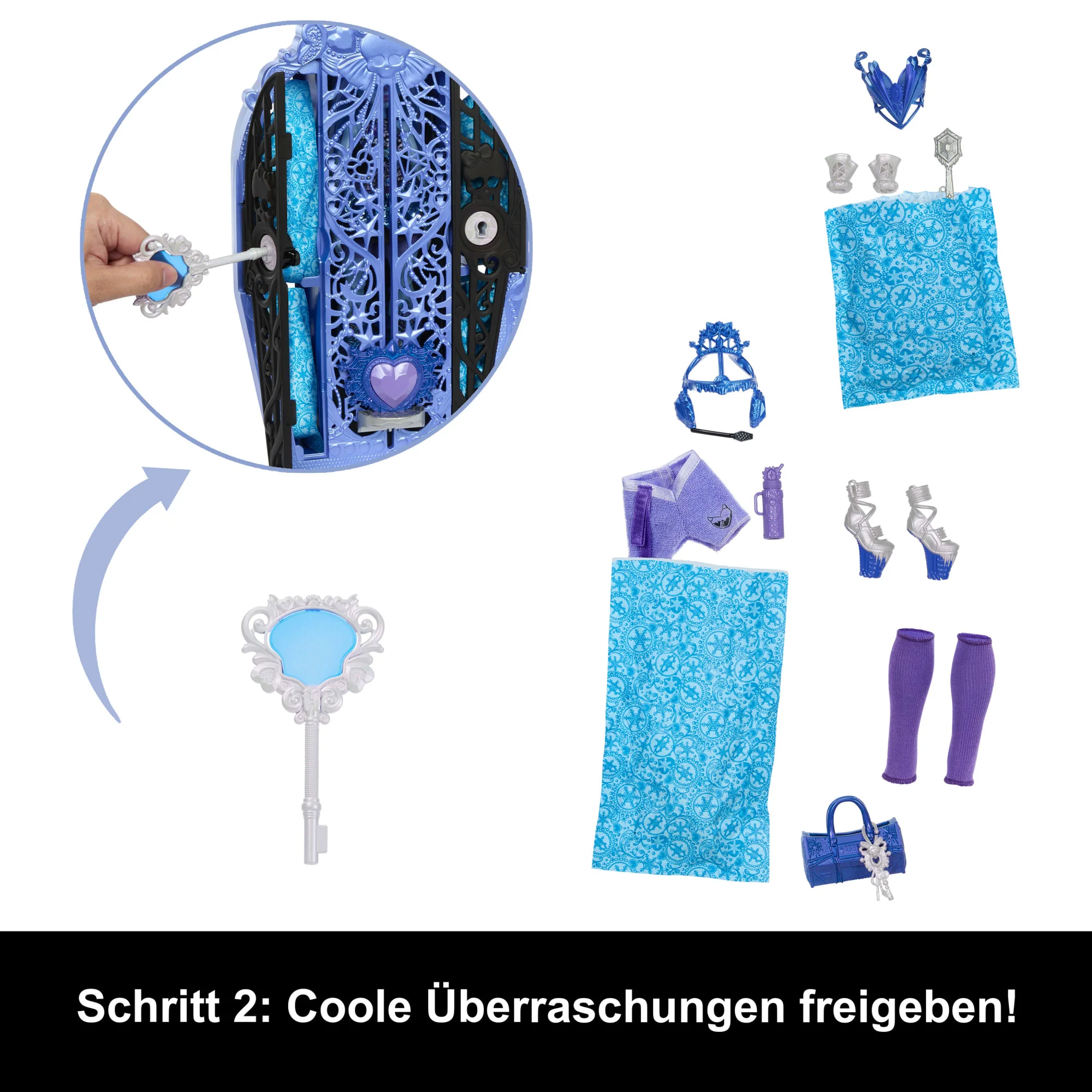 Monster High Skulltimate Secrets Monster Mysteries Spielset, Abbey Bominable Puppe Mit Mehr Als 19 Überraschungen - Image 4