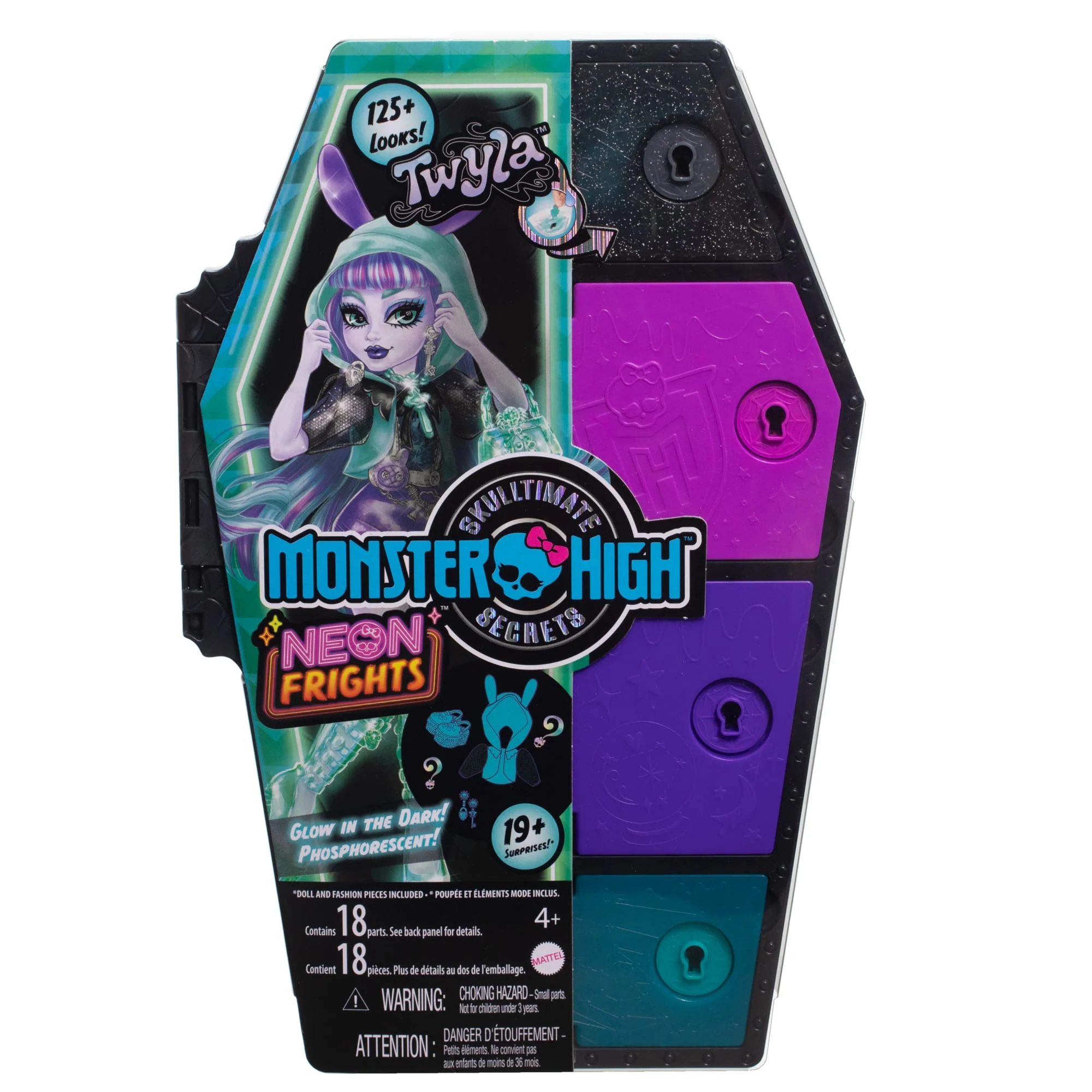 Monster High Doll, Twyla, Skulltimate Secrets: Neon Frights - Image 6