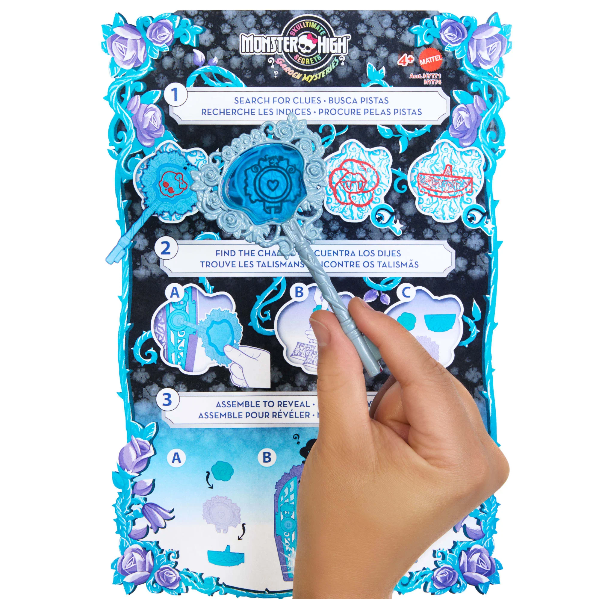 Monster High Skulltimate Secrets Garden Mysteries Σετ Παιχνιδιού Κούκλα Τουίλα Με 19+ Εκπλήξεις - Image 3