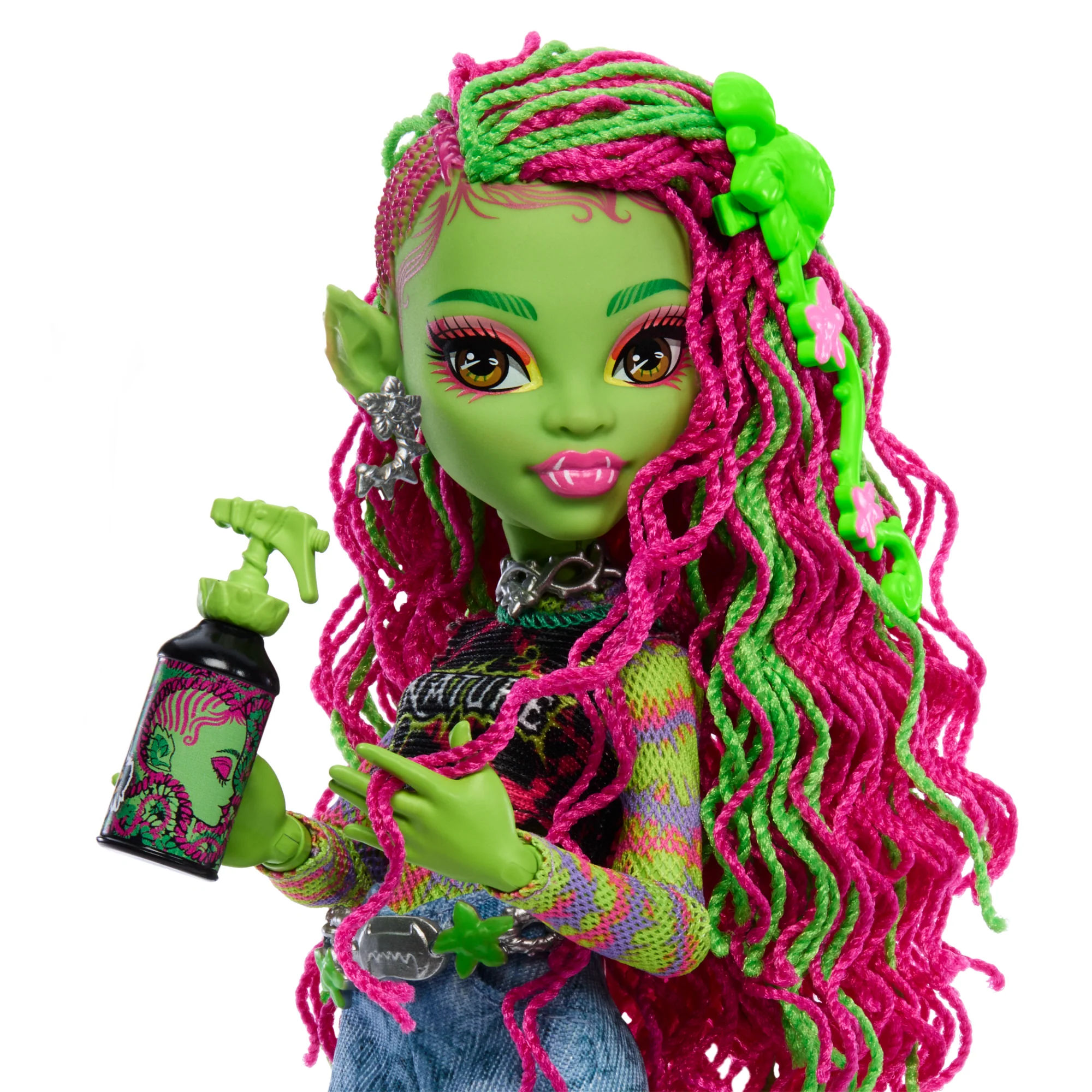 Monster High-Venus Mcflytrap-Poupée Avec Chewlian Et Accessoires - Image 3