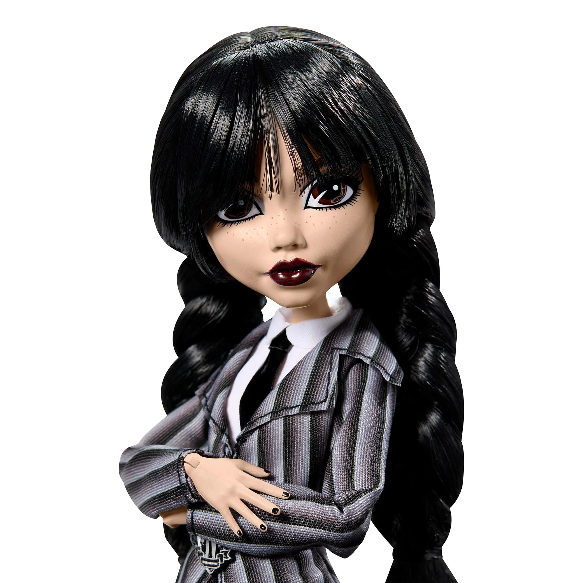 Monster High Wednesday Addams Lalka kolekcjonerska Szkolny mundurek - Image 3