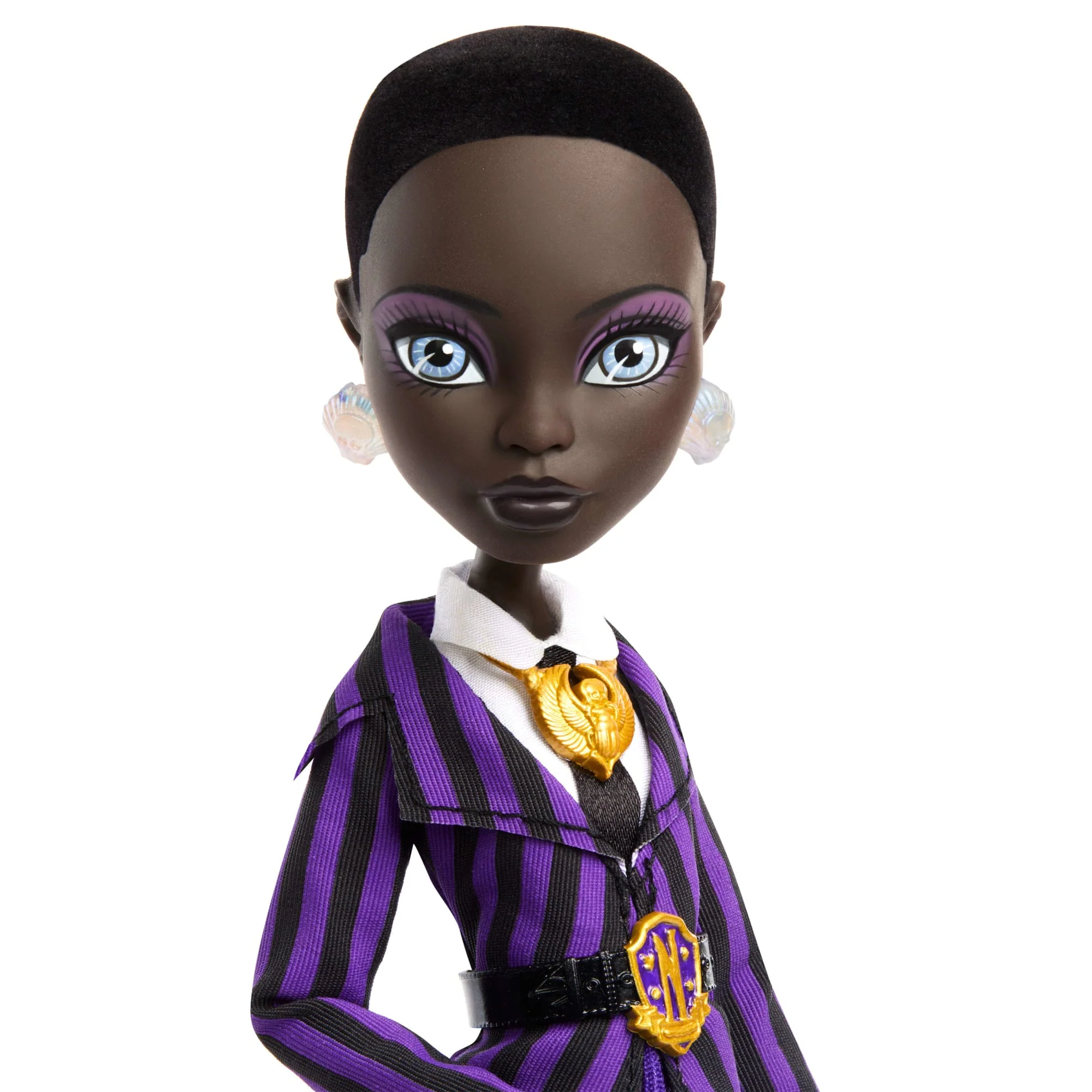 Monster High X Wednesday-Sammelpuppe, Bianca Barclay in Nevermore Academy-Uniform - Image 2
