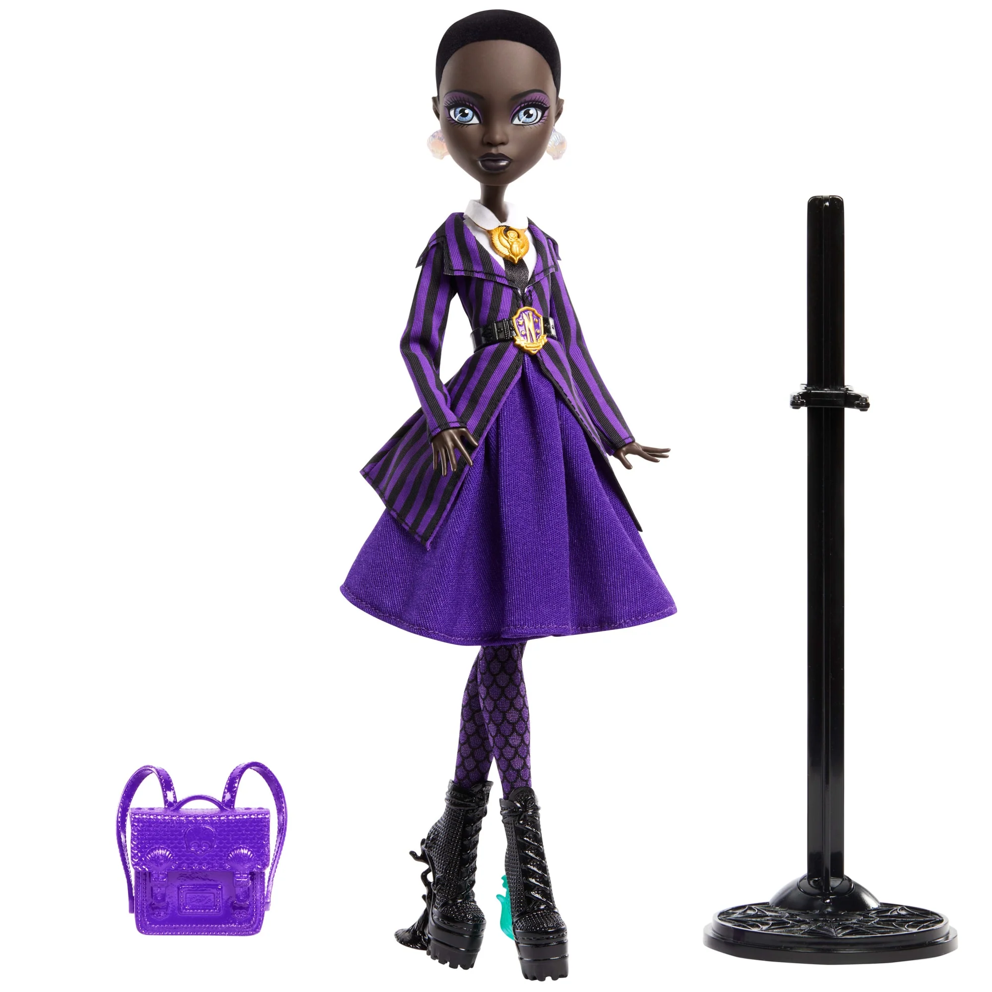 Monster High X Wednesday-Sammelpuppe, Bianca Barclay in Nevermore Academy-Uniform - Image 4