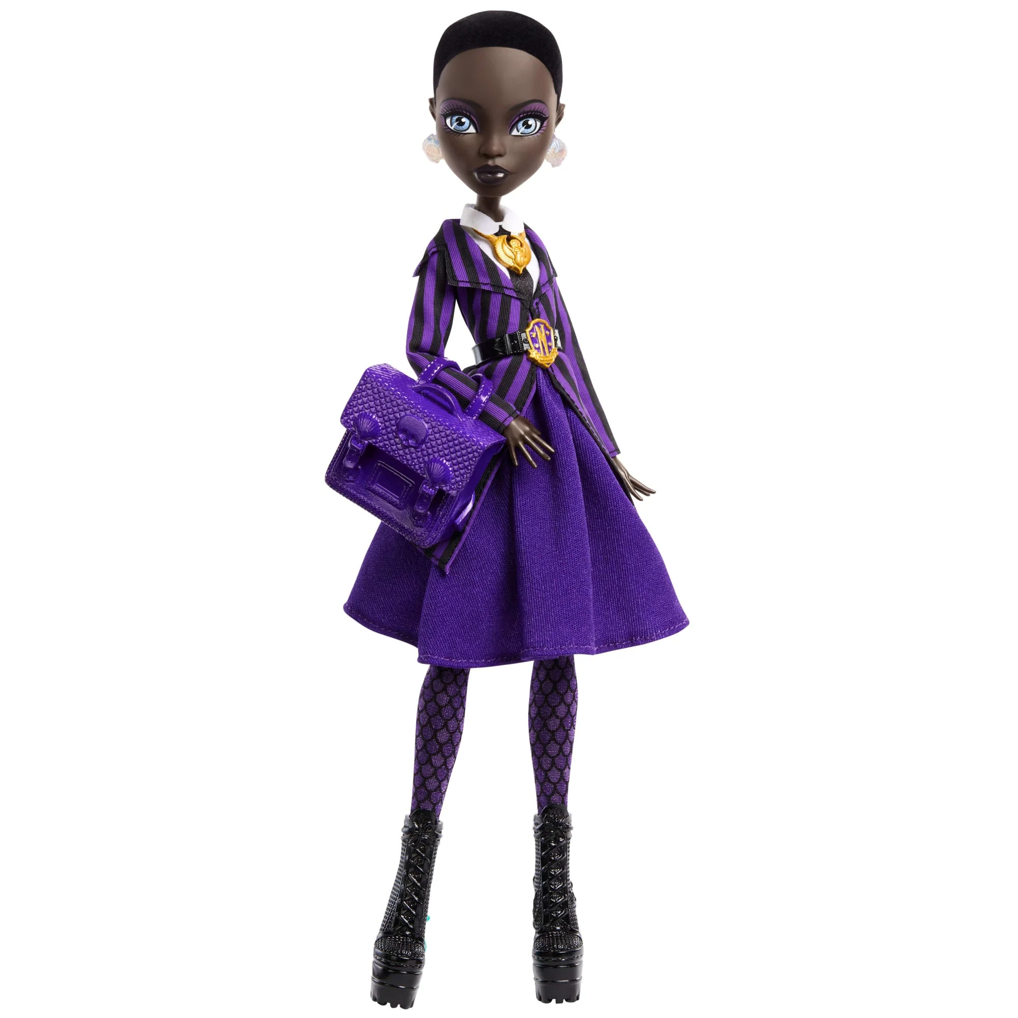 Monster High X Wednesday-Sammelpuppe, Bianca Barclay in Nevermore Academy-Uniform - Image 6