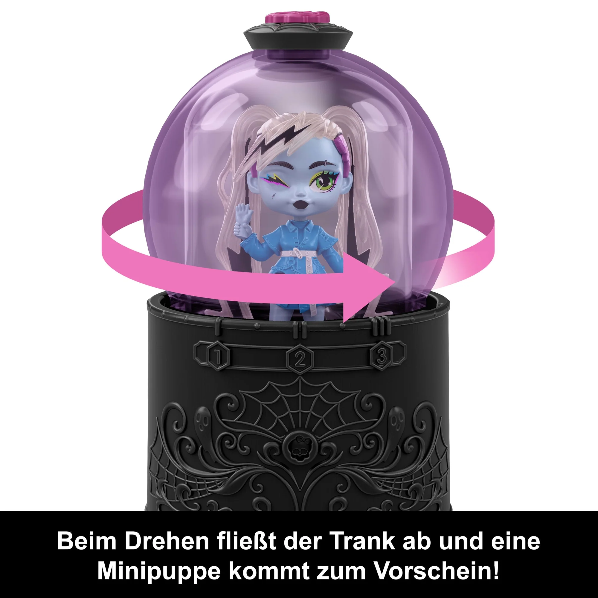 Monster High-Zaubertränke Kristallkugel Minipuppen, Enthüllung Einer Überraschungsfigur (Figuren Können Abweichen) - Image 4