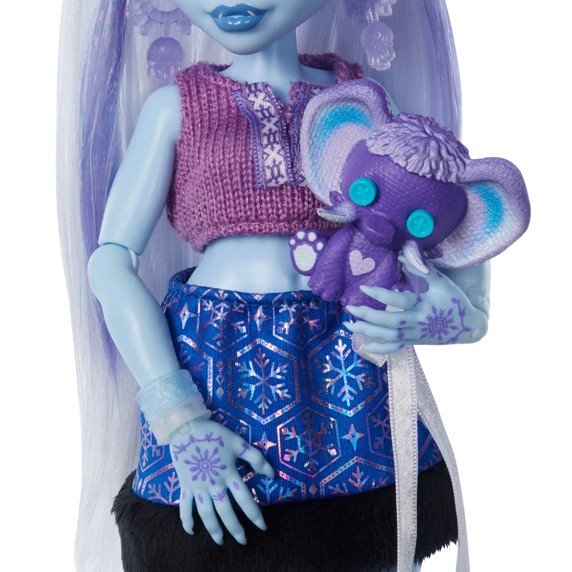 Monster High Zelfzorg Met Een Griezelig Tintje Abbey Bominable Modepop Met 13 Realistische Accessoires - Image 5