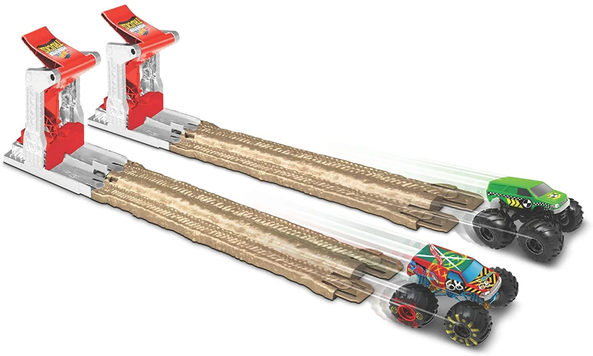 Набор Hot Wheels Монстр-трак Автотрек Двойное уничтожение - Image 3