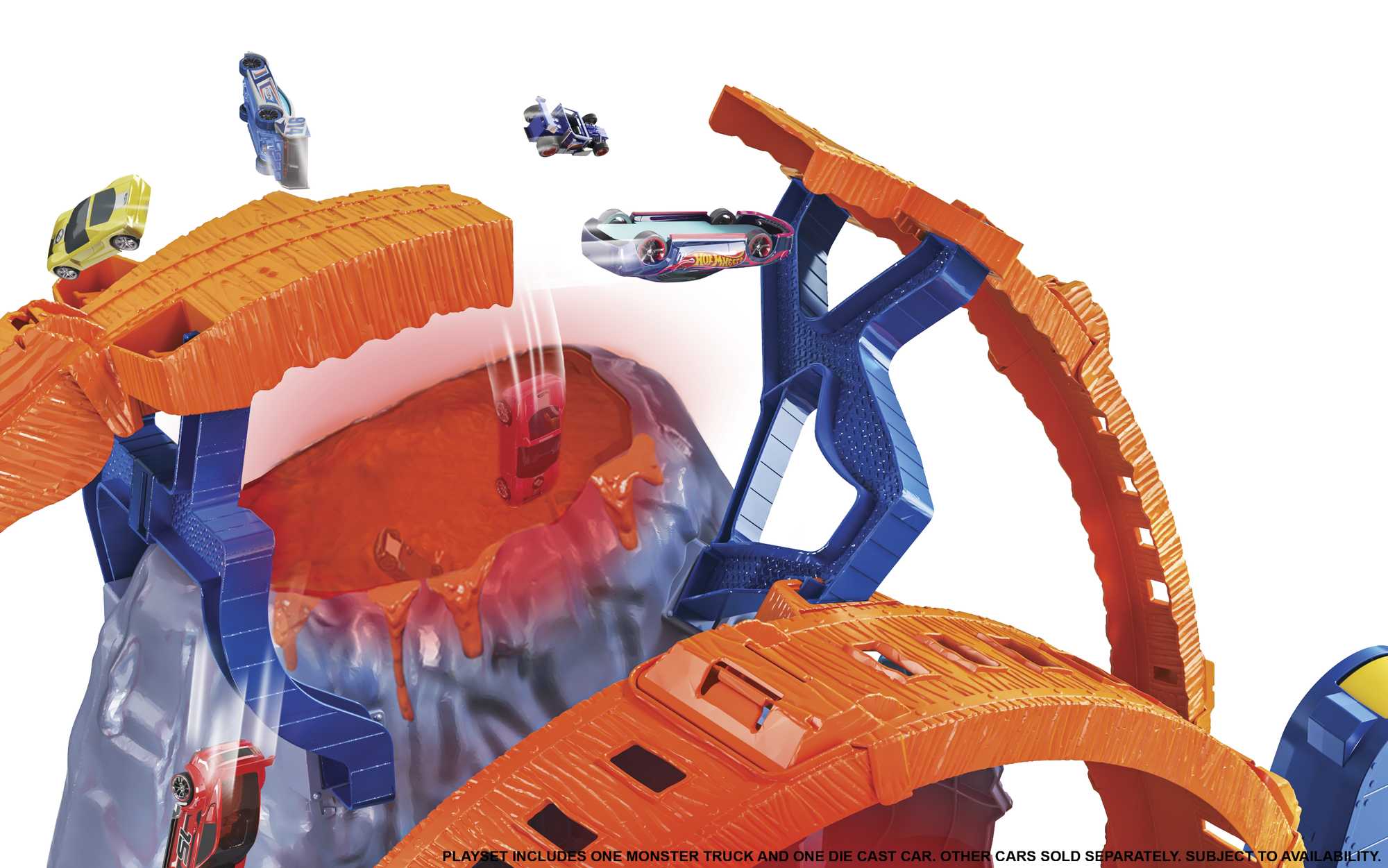 Набор игровой Hot Wheels Монстр-трак Вулкан Арена - Image 5