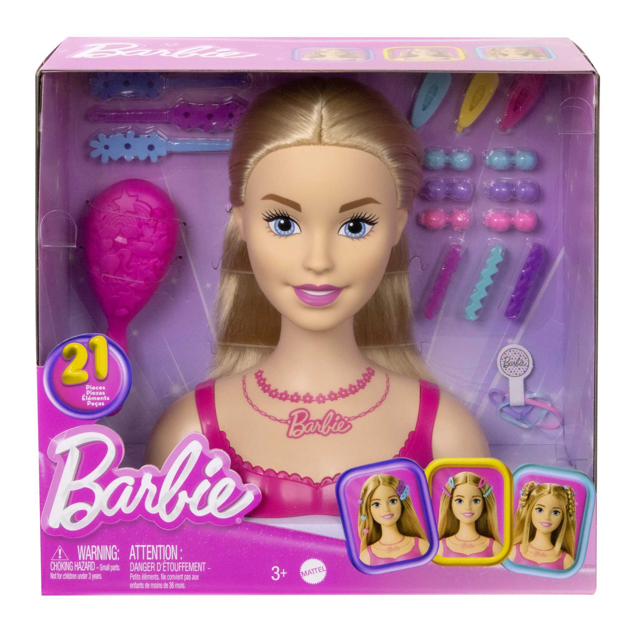 Μοντέλο Ομορφιάς Barbie, Ξανθά Μαλλιά Με 20 Χρωματιστά Αξεσουάρ - Image 6