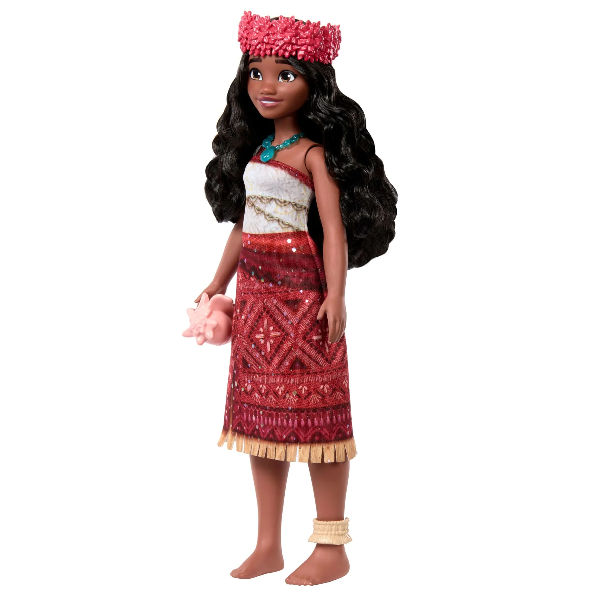 Muñeca Aventura Musical De Vaiana De “Vaiana 2” De Disney Con Accesorios, Canta “Vaiana 2” En Cuatro Idiomas - Image 6