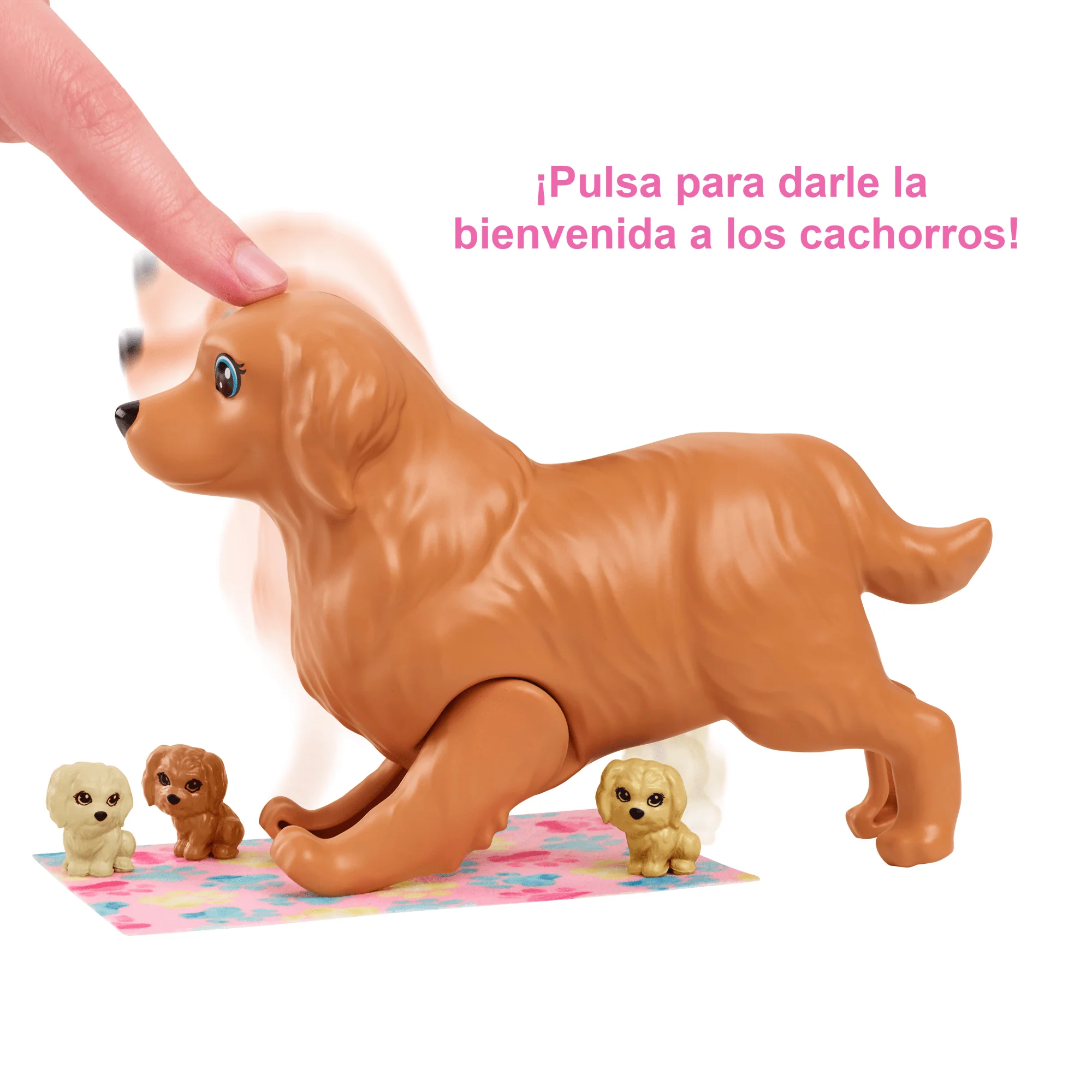 Conjunto De Juego De Muñeca Barbie Y Cachorros Recién Nacidos Con Perrita, 3 Cachorros Y Accesorios, Para Niñas De 3 A 7 Años - Image 3