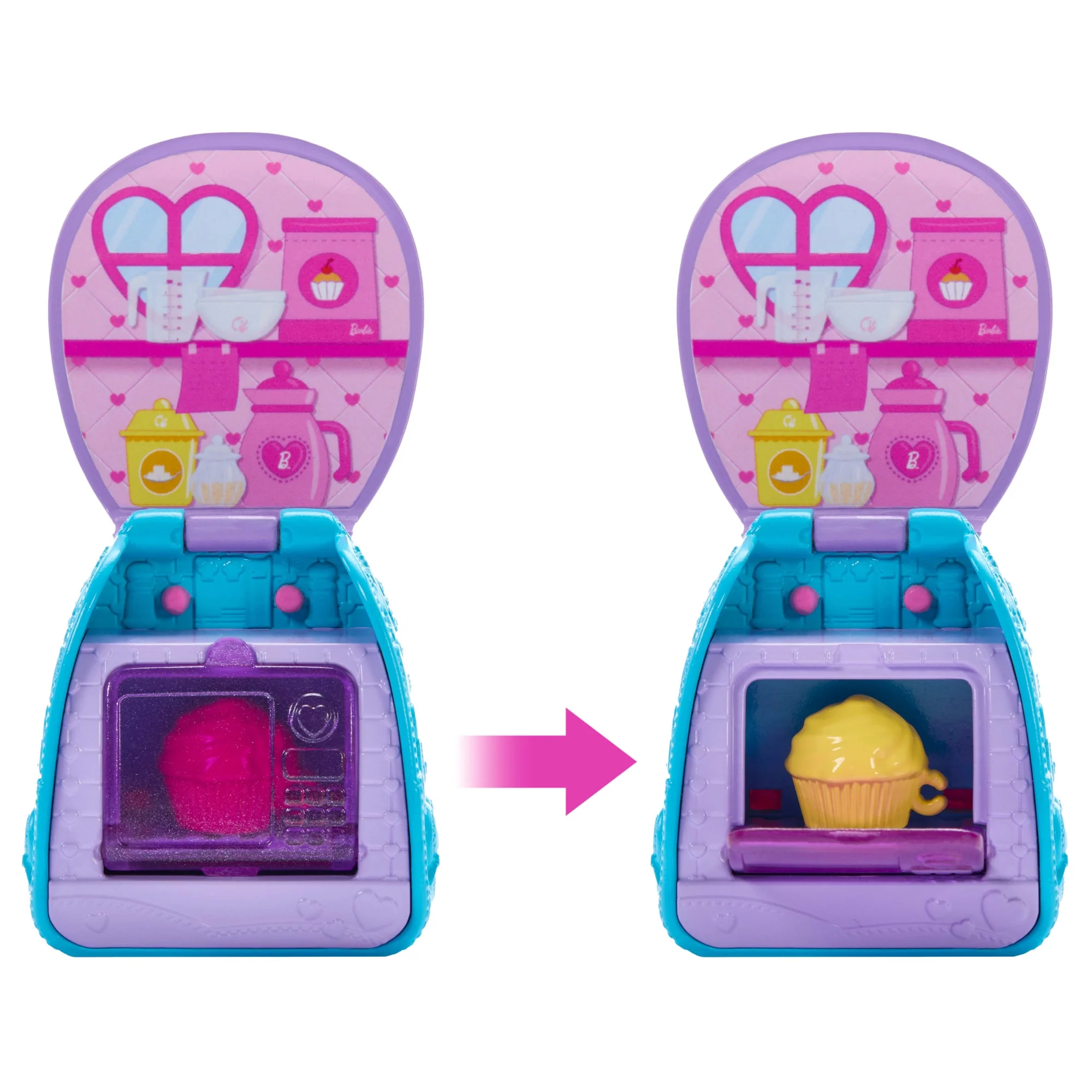 Muñeca Chelsea De Familia Y Amigos De Barbie Con Mochila Para Preparar Magdalenas, Accesorios Y Mochila Con Pieza De Juego De Magdalena - Image 4