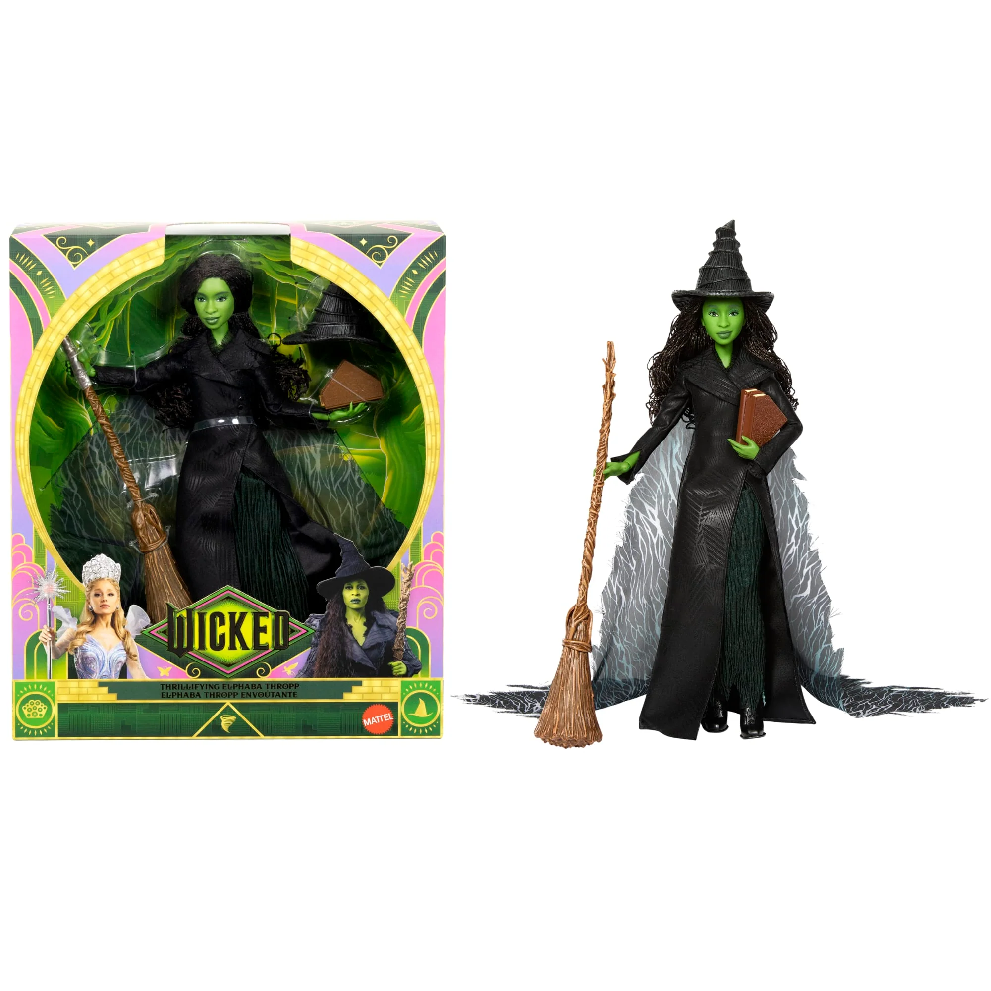 Muñeca De Elphaba De Primera Calidad De “Wicked: For Good”, De Universal Pictures