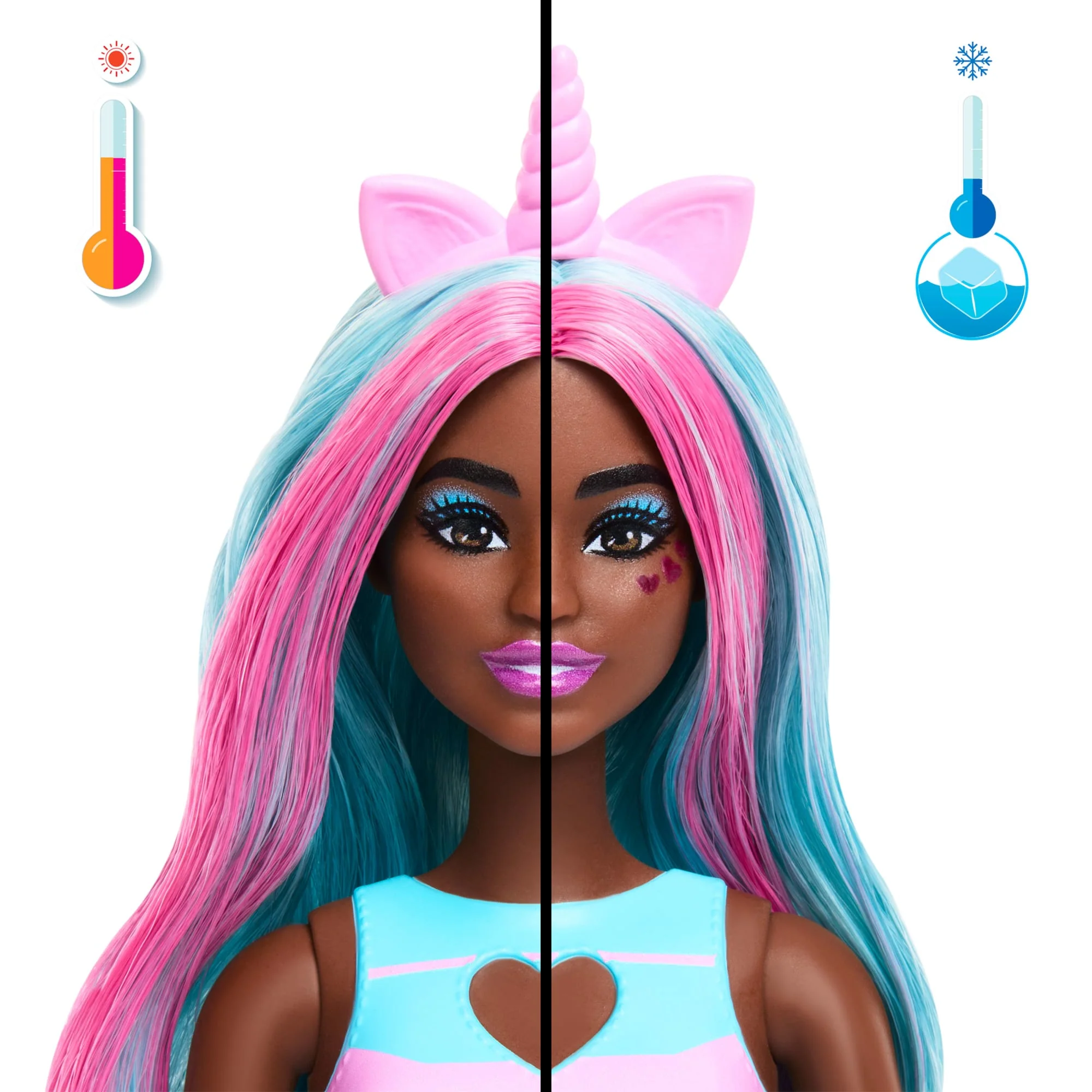 Muñeca De Moda Barbie Pop Reveal Dulce Unicornio De La Colección Batidos Con Accesorios Y Aroma - Image 5