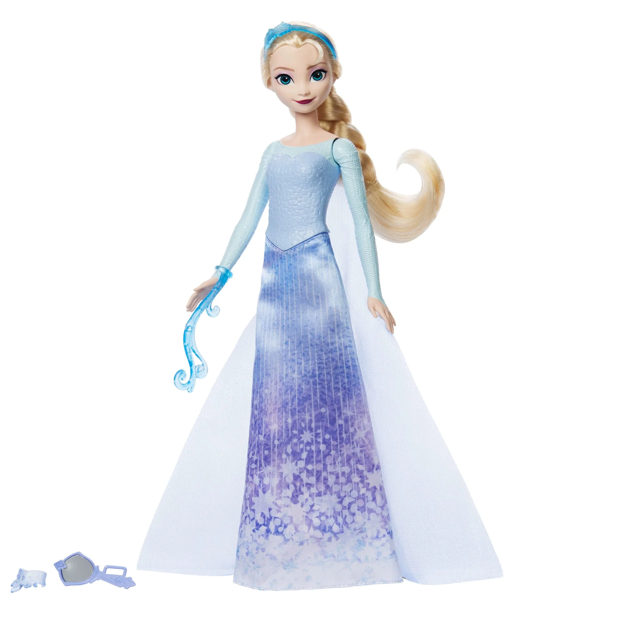 Muñeca De Moda Elsa Spin & Reveal De Disney Frozen Y Accesorios Con 11 Sorpresas De La Película De Disney - Image 6
