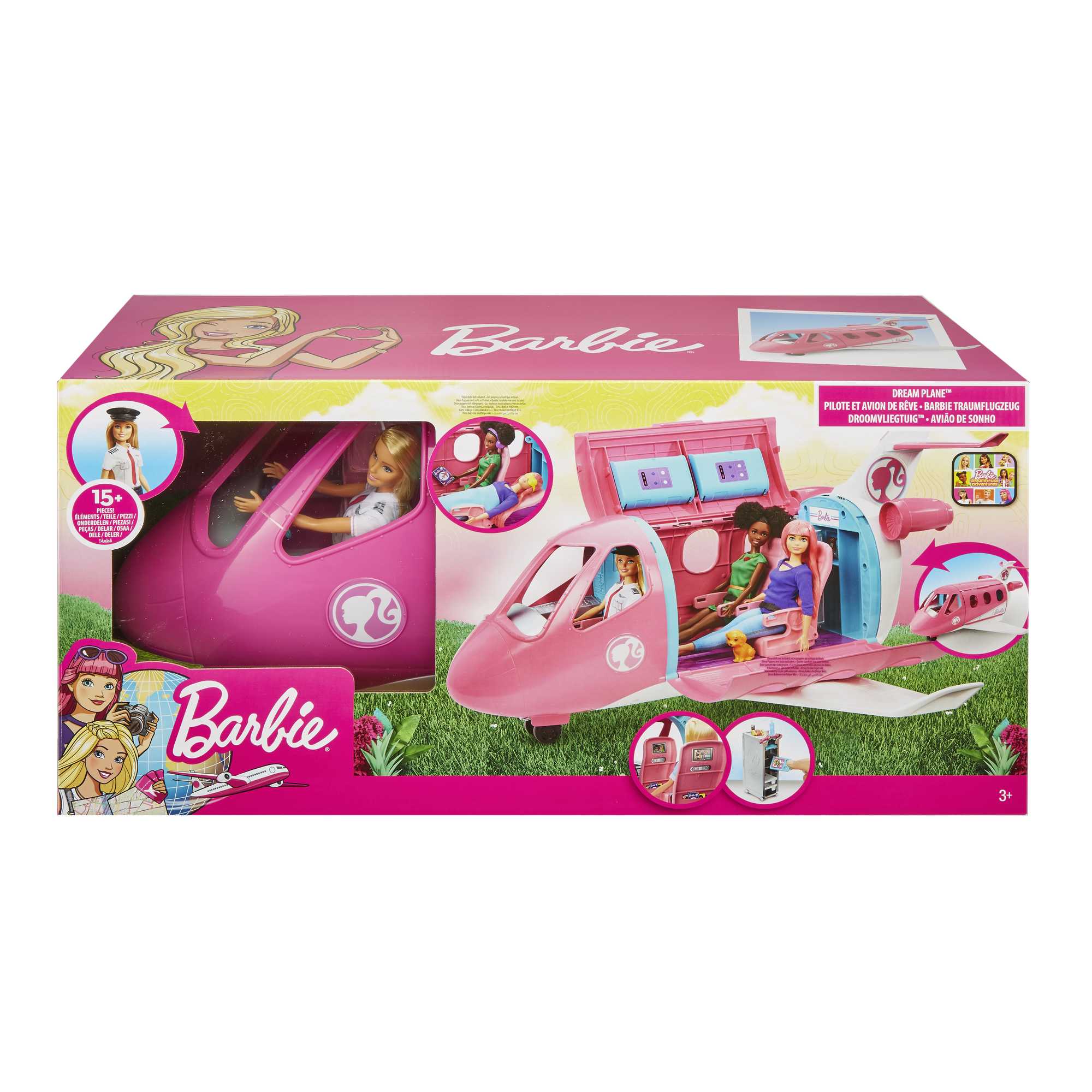 Muñeca y conjunto de juego Avión de los sueños de Dreamhouse Adventures de Barbie - Image 6