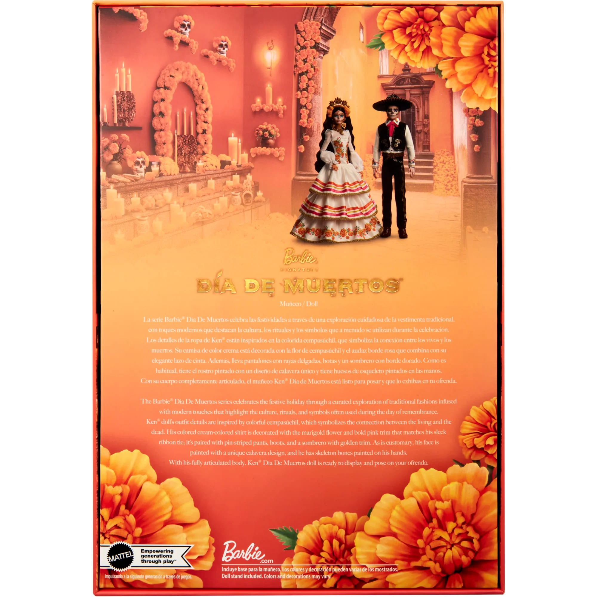 Muñeco Ken Coleccionable De La Colección Día De Muertos 2025 De Barbie Signature Con Traje Y Sombrero - Image 6