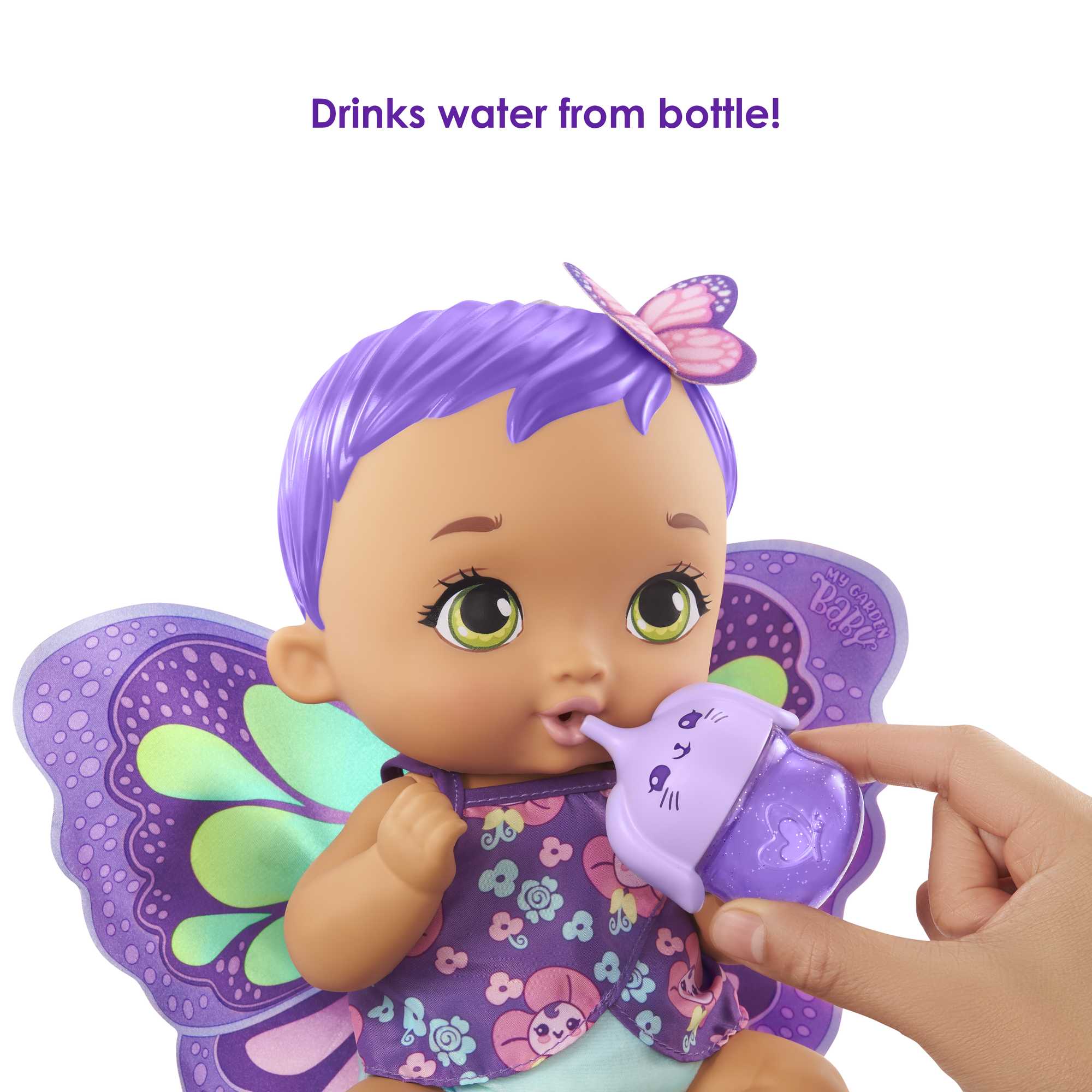 My Garden Baby Feed & Change Baby Butterfly Doll - Image 3