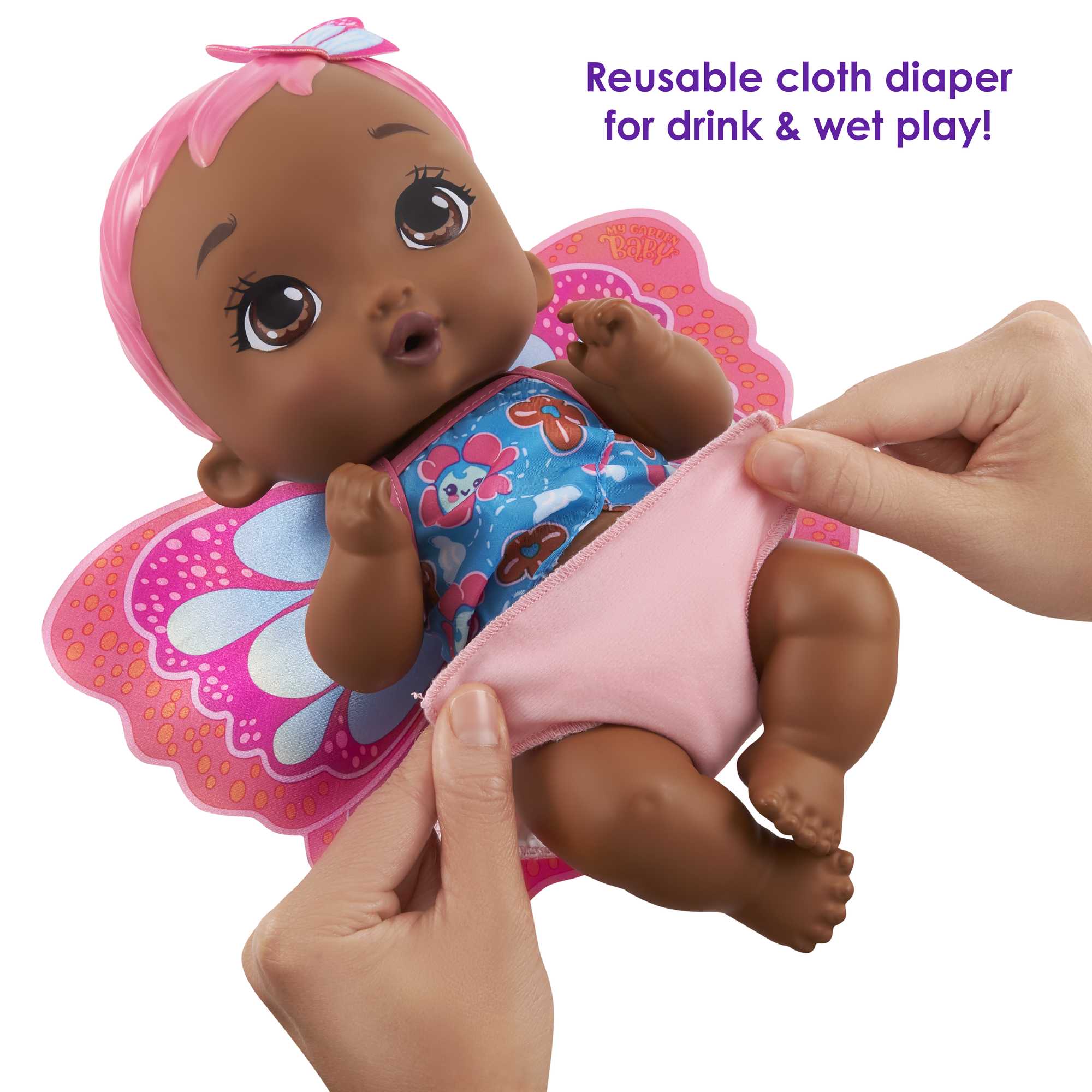My Garden Baby Feed & Change Baby Butterfly Doll - Image 4