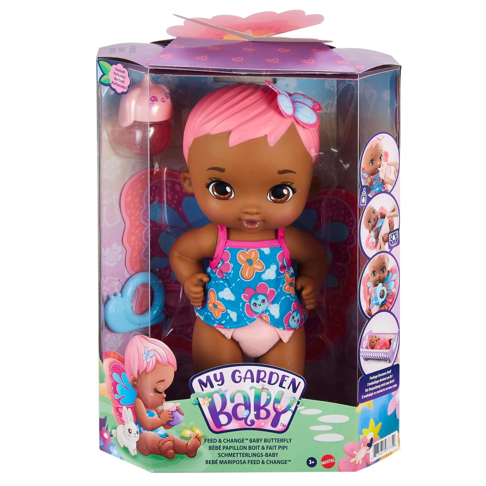 My Garden Baby Feed & Change Baby Butterfly Doll - Image 6