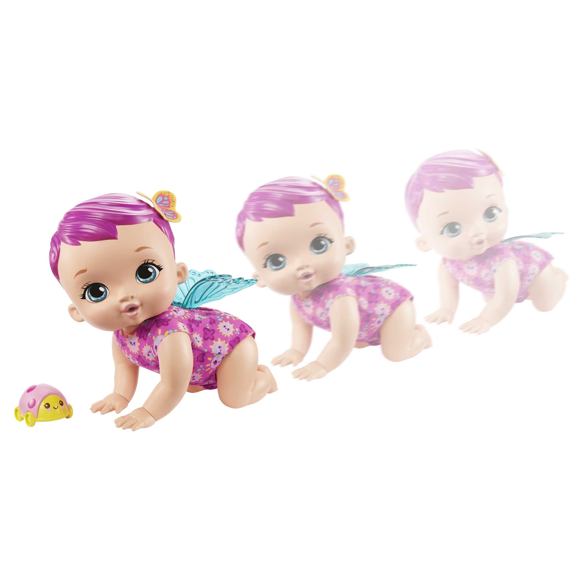 My Garden Baby Giggle & Crawl Baby Butterfly Doll - Image 5