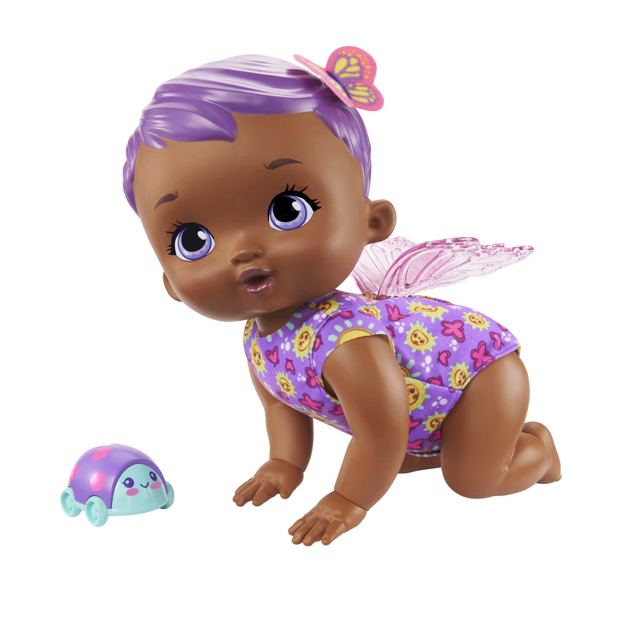 My Garden Baby Giggle & Crawl Baby Butterfly Doll