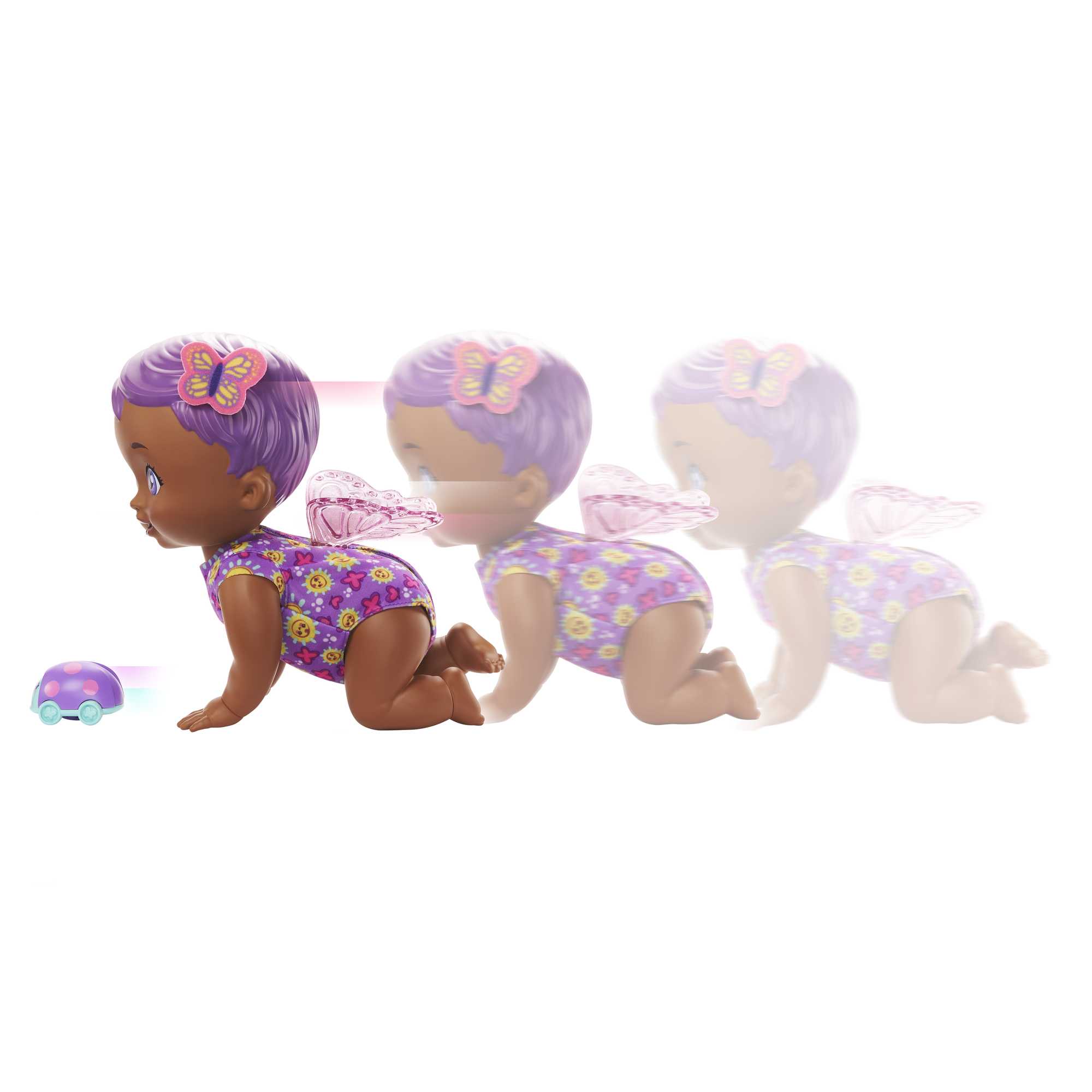 My Garden Baby Giggle & Crawl Baby Butterfly Doll - Image 4