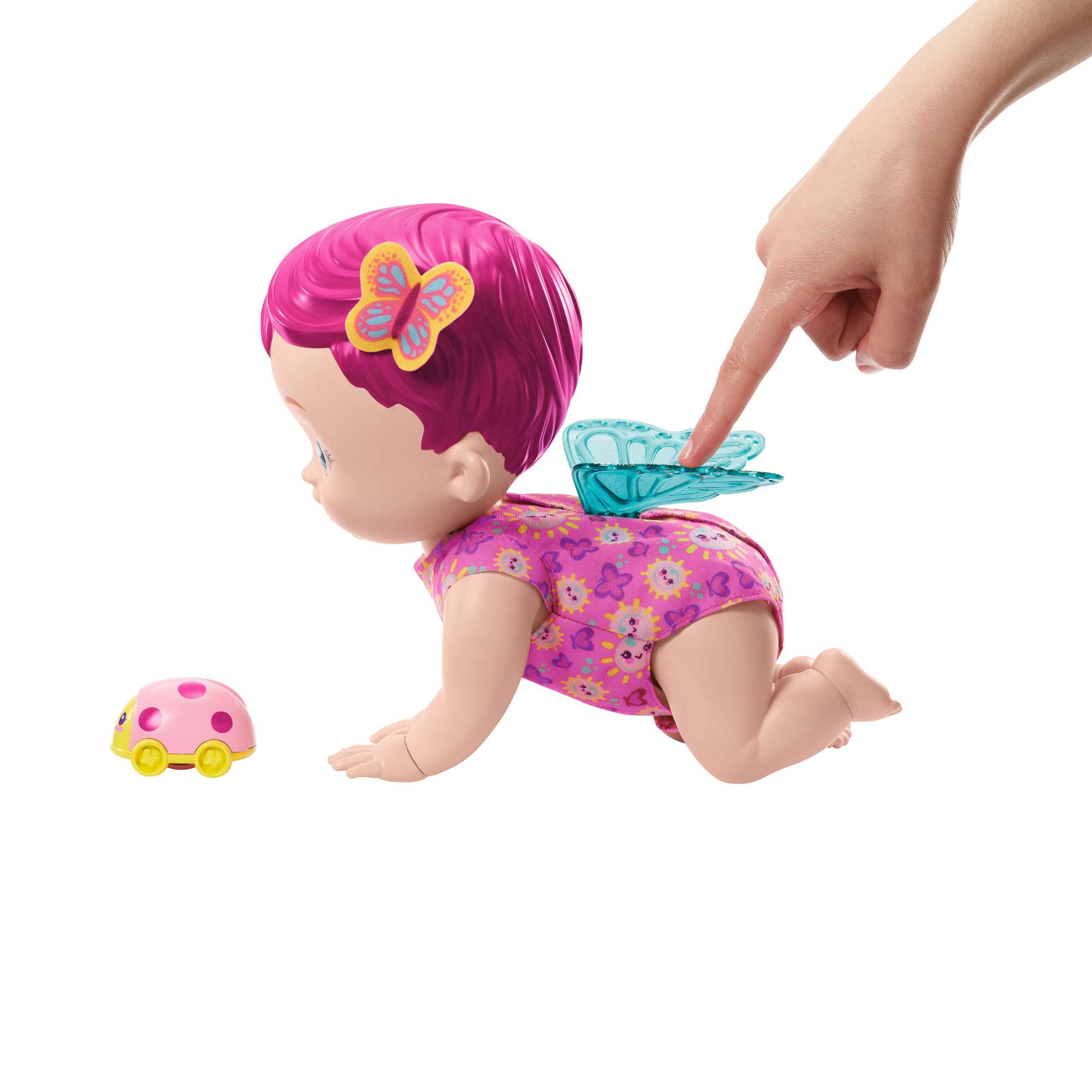 Кукла My Garden Baby Малышка-бабочка Детские забавы (розовая) - Image 3