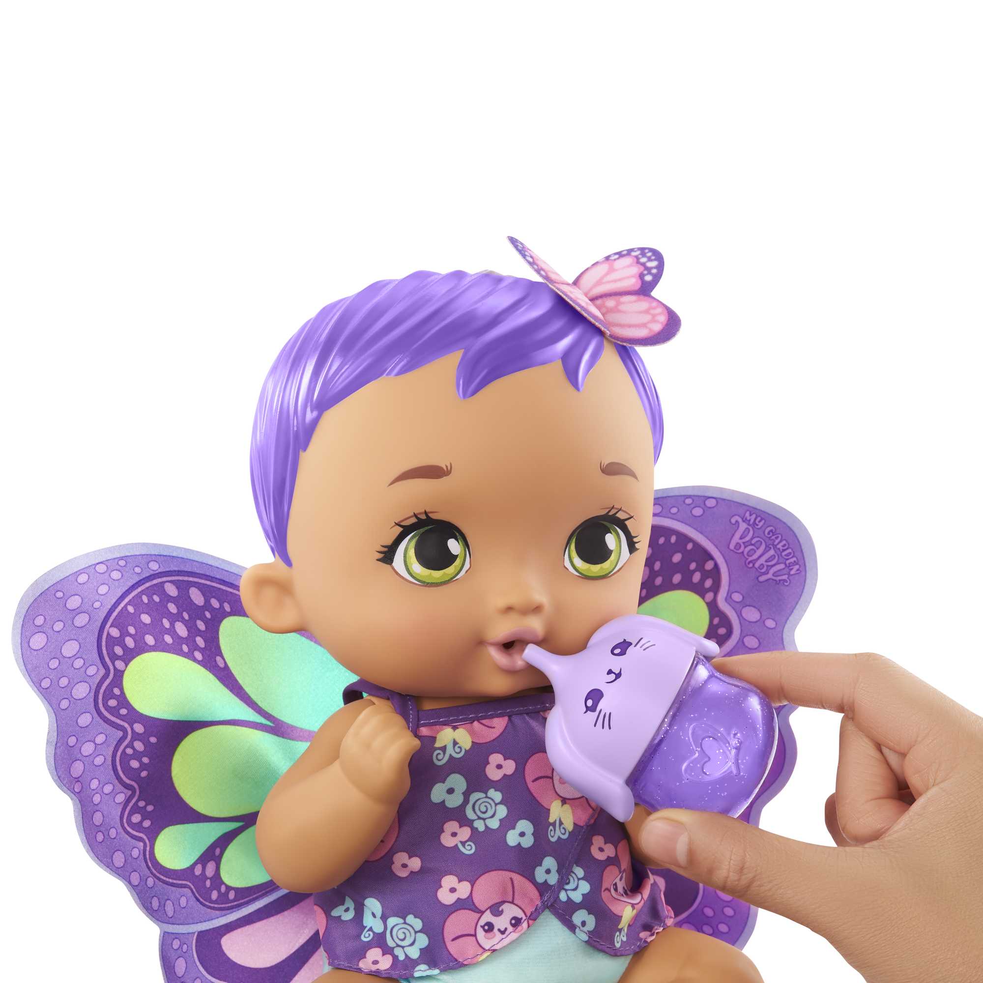 Кукла My Garden Baby Малышка-фея Цветочная забота (фиолетовая) - Image 3