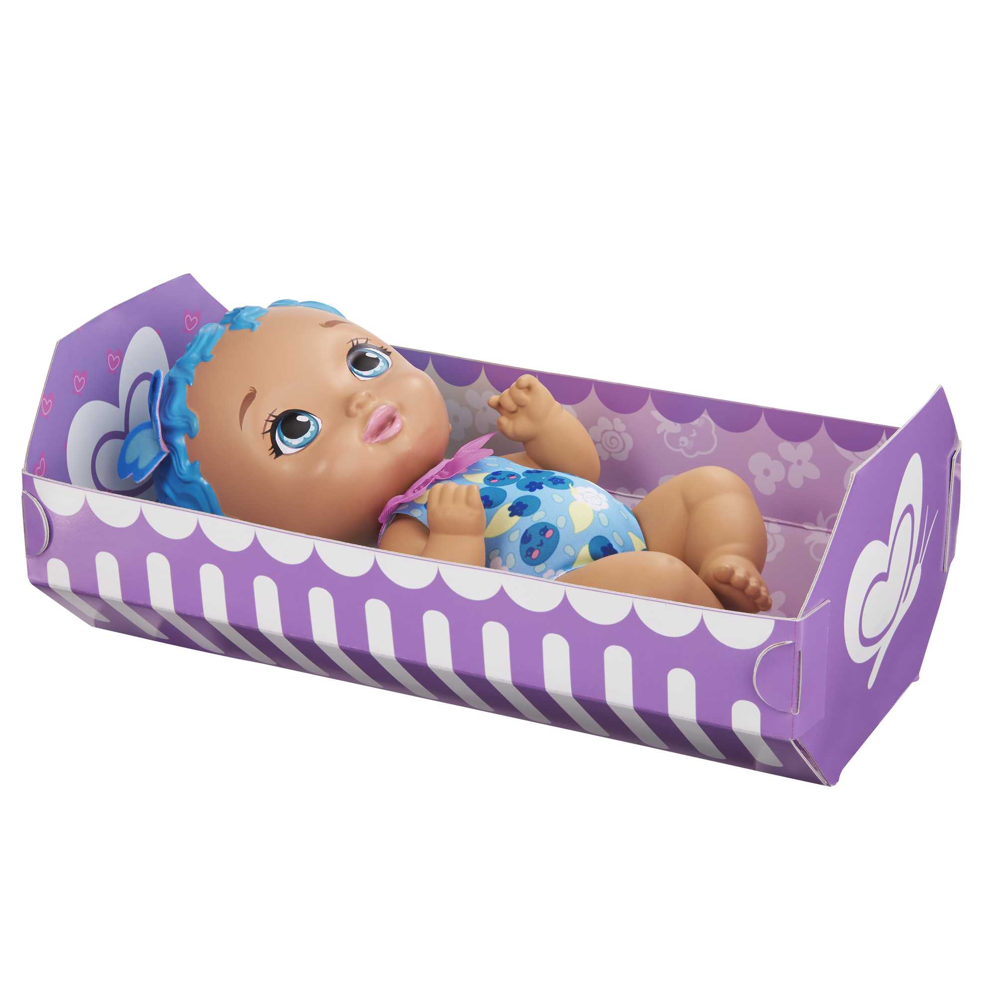 Кукла My Garden Baby Малышка-фея Ягодный обед (голубая) - Image 5
