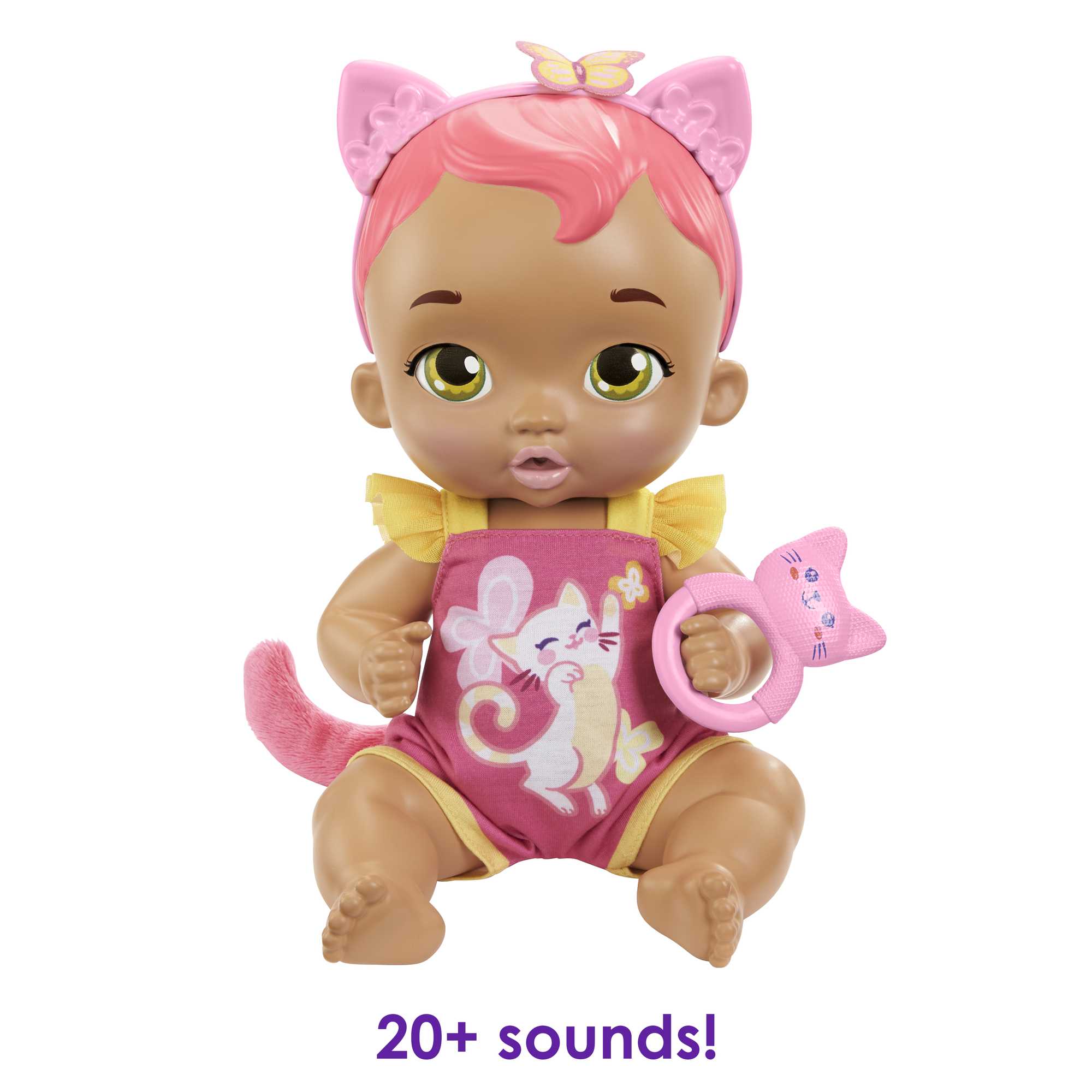 My Garden Baby Snack & Snuggle Baby Kitten Doll - Image 3
