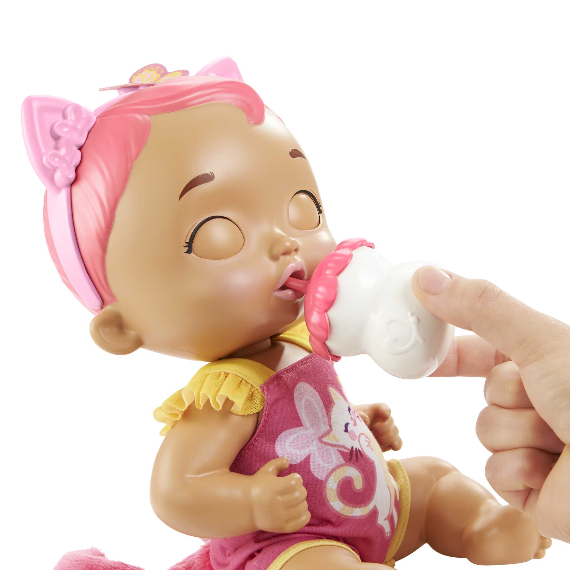 My Garden Baby Snack & Snuggle Baby Kitten Doll - Image 8